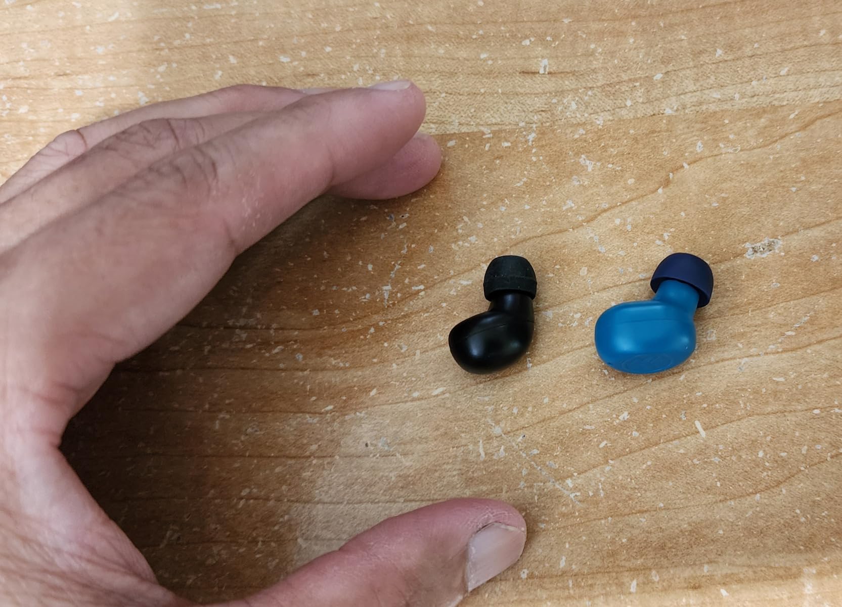Smallest Invisible Mini Earbuds Wireless Bluetooth, Low Profile Micro Tiny Discreet Hidden Earbuds for Work, Small Headphones, Invisible Sleep Wireless Earphone IPX5 Waterproof for Small Ear Canals - Customer Photo 1