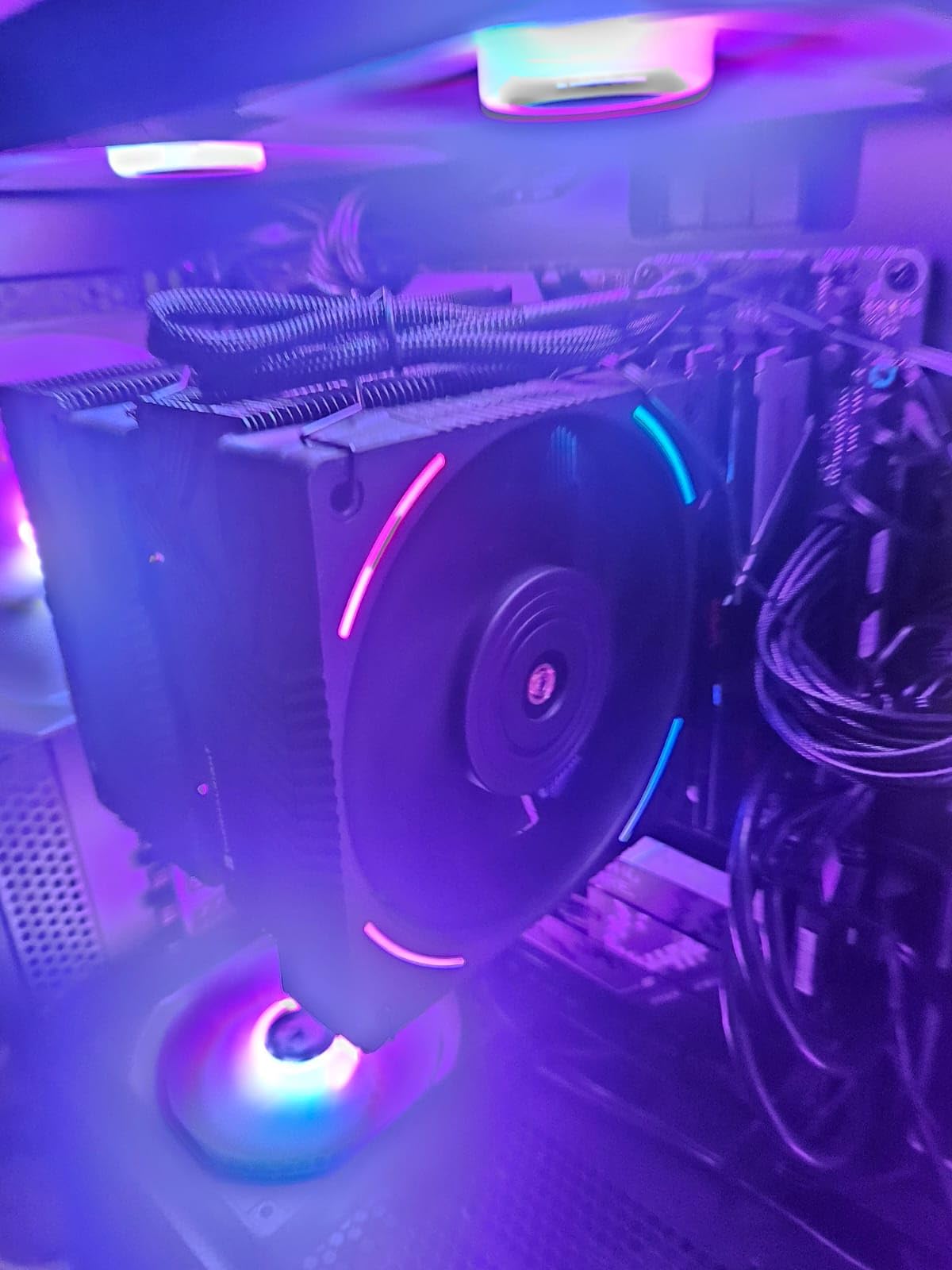 Thermalright Phantom Spirit 120 EVO CPU Cooler,7×6mm Heat Pipes CPU Air Cooler,Dual PWM Fan Computer Cooling,2150RPM Speed,for AMD AM4 AM5/Intel 1700/1150/1151/1200/17XX/2011/1851 - Customer Photo 1