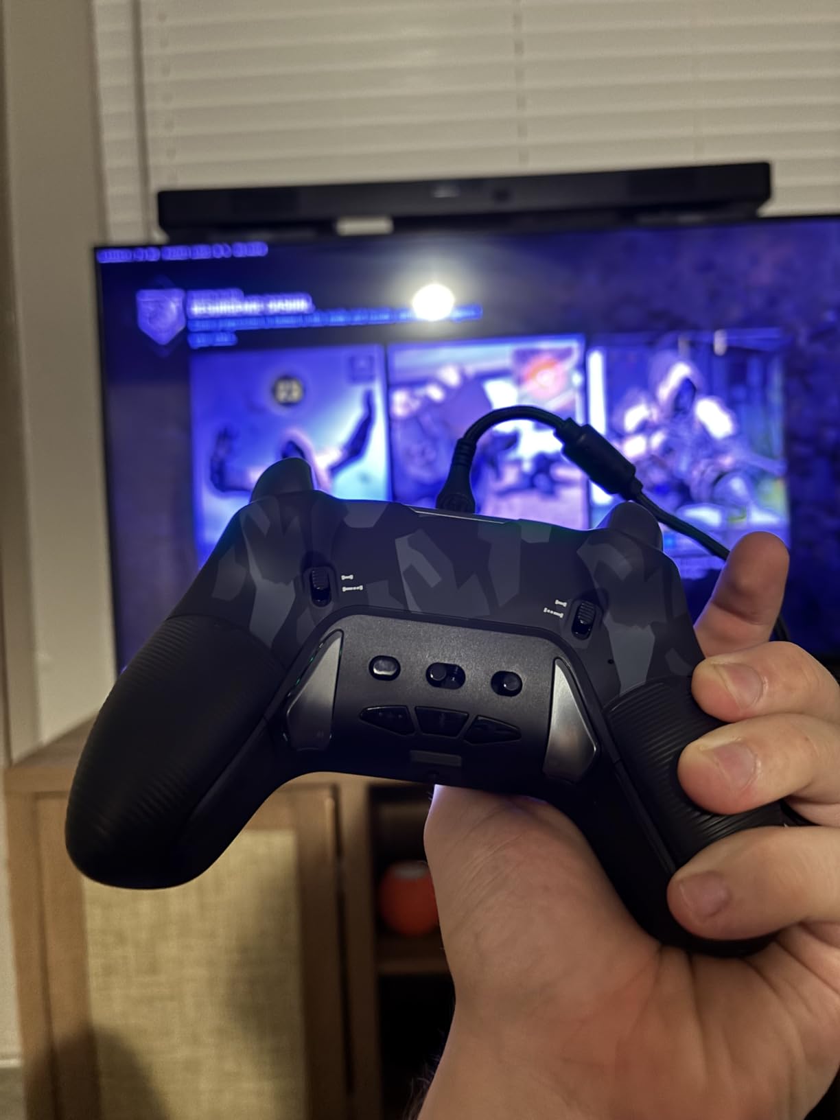NACON Revolution 5 Pro Officially Licensed PlayStation Wireless Gaming Controller for PS5 / PS4 / PC - Hall Effect, Trigger Stops, Mappable Buttons, Bluetooth Audio - White - Customer Photo 1