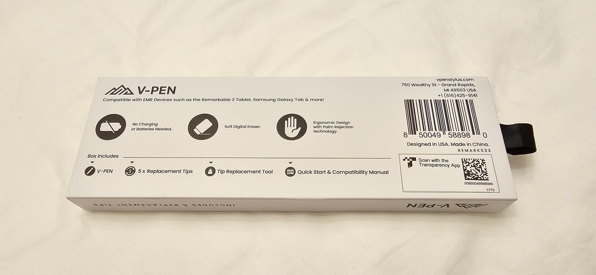 V-Pen EMR Stylus Remarkable 2 Pen Replacement with Digital Eraser + 5 Tips | 4096 Pressure Level Sensitivity & Palm Rejection | Digital Pen Marker Plus Compatible Kindle Scribe & Tablet Pen Customer Review V-Pen EMR Stylus Remarkable 2 Pen Replacement with Digital Eraser + 5 Tips | 4096 Pressure Level Sensitivity & Palm Rejection | Digital Pen Marker Plus Compatible Kindle Scribe & Tablet Pen - Customer Photo 3