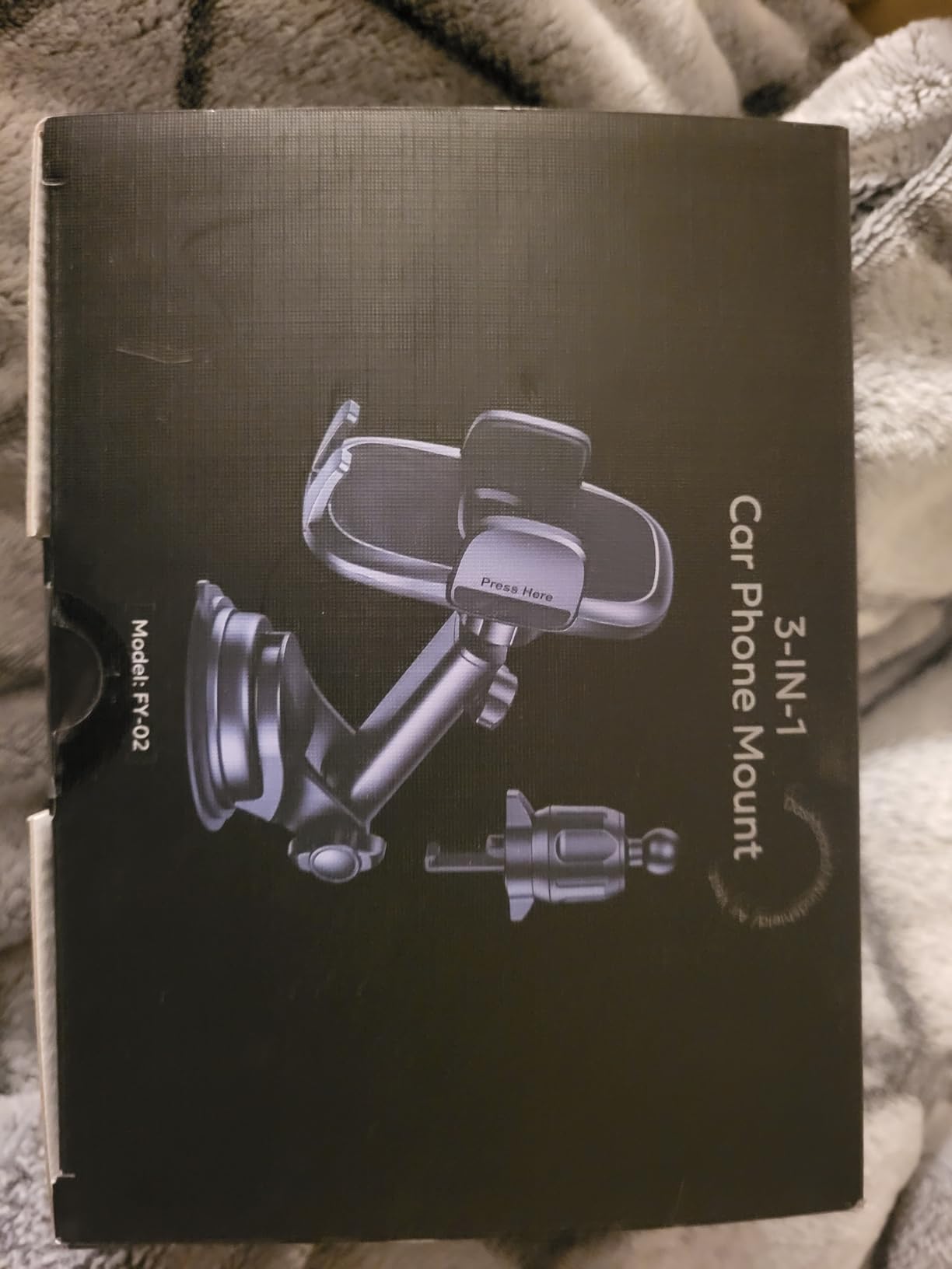 Car Phone Holder[Military-Grade 360°Suction Cup]Phone Holders for Your Car Universal Accessories Air Vent Dashboard Windshield Phone Mount Automotive Cradles Fit for iPhone Android Smartphone - Customer Photo 1