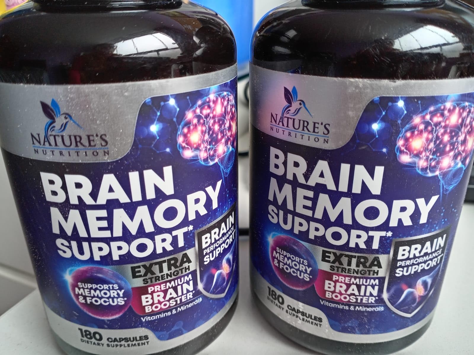 Brain Memory Supplement Pills - 3X Strength Nootropics for Concentration, Clarity & Focus Support - Brain Health Cognitive Vitamins with Bacopa, Phosphatidylserine & DMAE, Brain Booster - 240 Capsules - Customer Photo 1