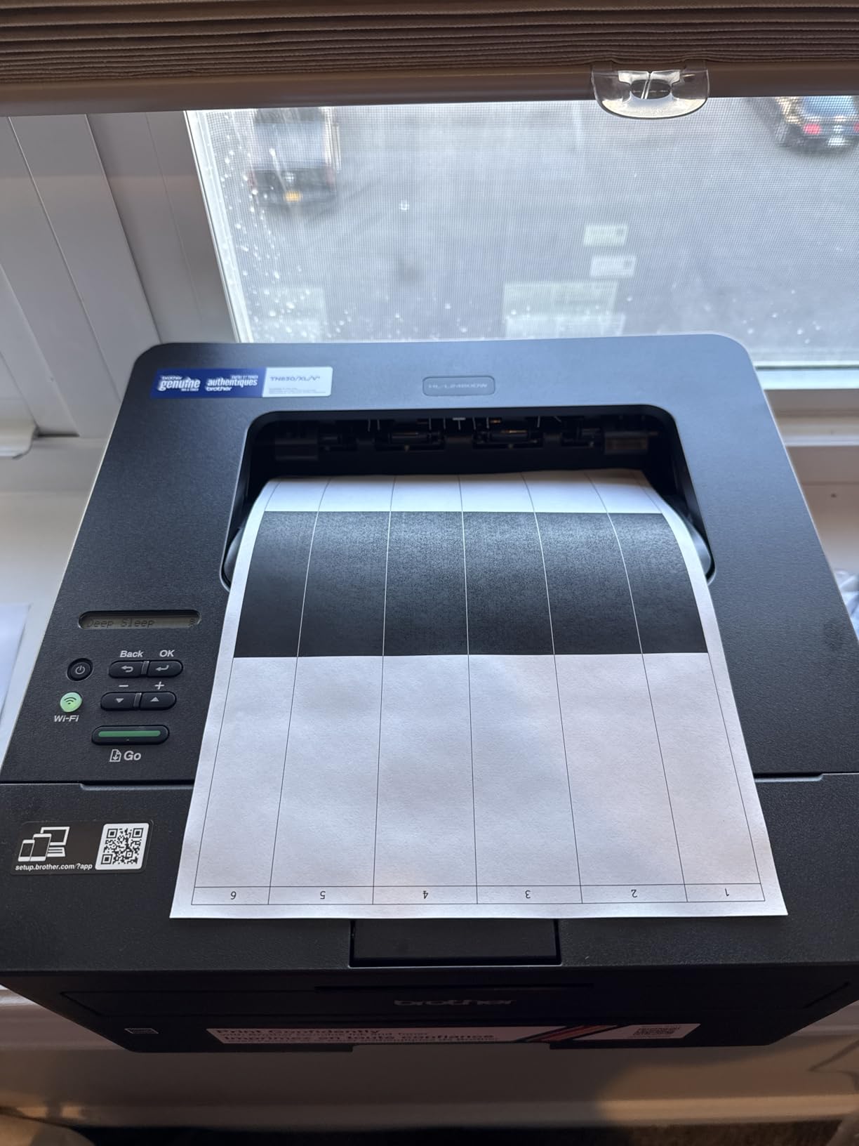 Brother HL-L2460DW Wireless Compact Monochrome Laser Printer with Duplex, Mobile Printing, Black & White Output | Includes Refresh Subscription Trial(1), Works with Alexa - Customer Photo 5