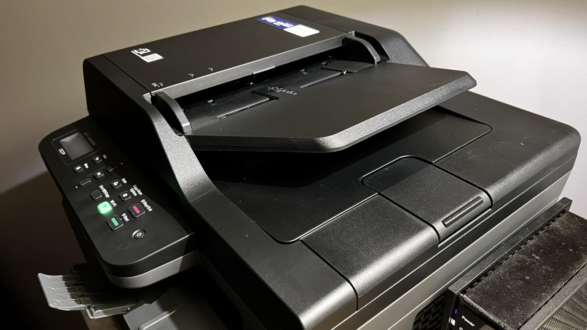 Brother DCP-L2640DW Wireless Compact Monochrome Multi-Function Laser Printer with Copy and Scan, Duplex, Mobile, Black & White | Includes Refresh Subscription Trial(1), Works with Alexa - Customer Photo 1