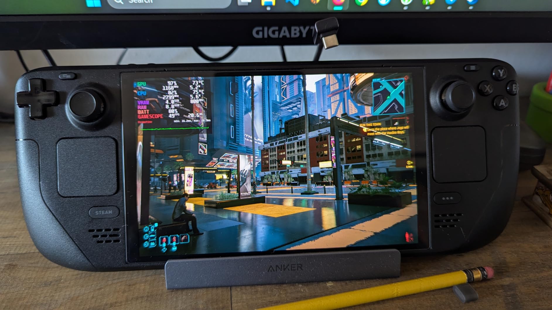 Valve Steam Deck OLED 512GB Handheld Gaming Console - Featuring A High Dynamic Range Screen, A Longer-lasting Battery, Faster Downloads, And Much More - Customer Photo 2