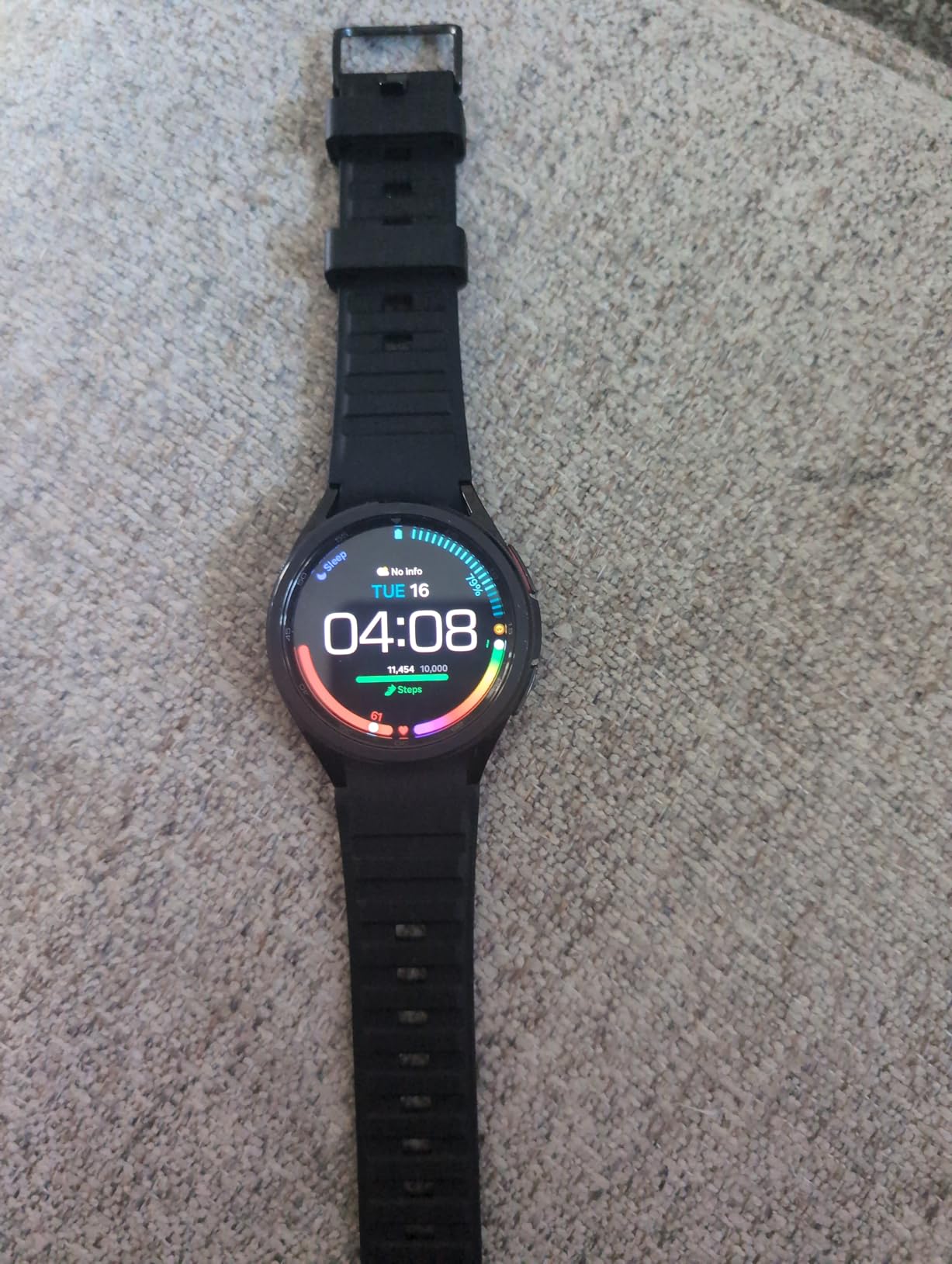 SAMSUNG Galaxy Watch 6 Classic 47mm Bluetooth Smartwatch, Rotating Bezel, Fitness Tracker, Personalized HR Zones, Advanced Sleep Coaching, US Version, Black (Renewed) - Customer Photo 4