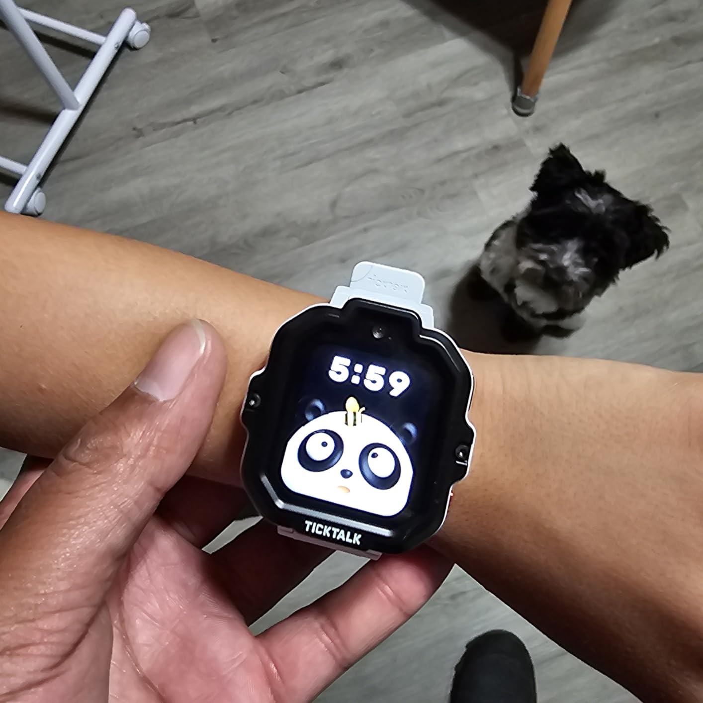 TickTalk5 Smart Watch for Kids with GPS Tracker, Video Calling, Texting, and Parental App, 4G Smartwatch with Free Music, Phone Calls, and Reminders for Kids Ages 3-12 - Customer Photo 3
