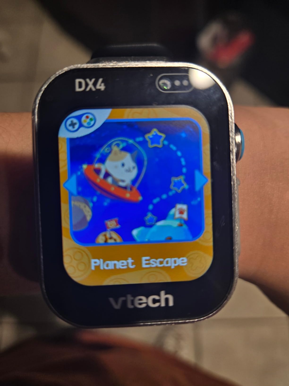 VTech KidiZoom Smartwatch DX4, Blue - Customer Photo 1