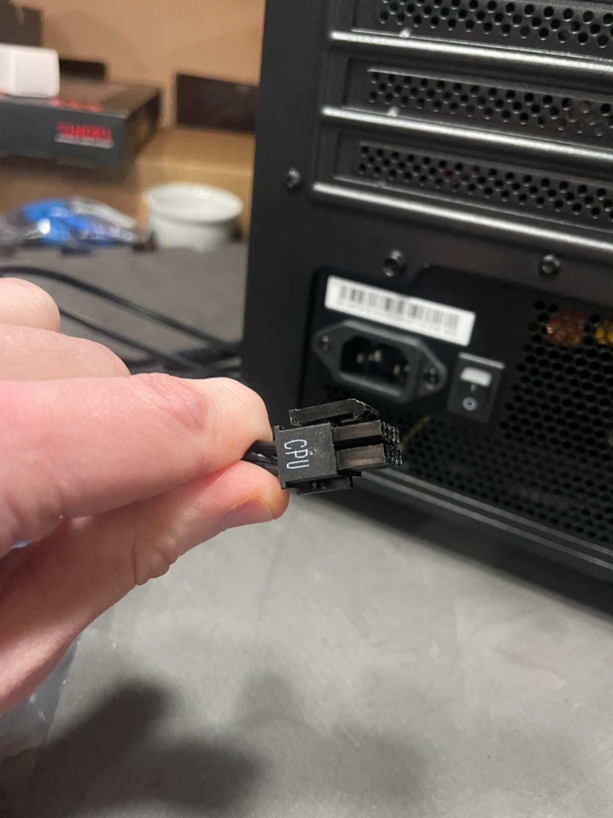 MSI MAG A750BN PCIE5, Non-Modular Compact Gaming 750W Power Supply, 80+ Bronze, Low-Noise Fan,12V-2x6 Cable, PCIE 5.0 Ready, 5 Year Warranty - Customer Photo 1