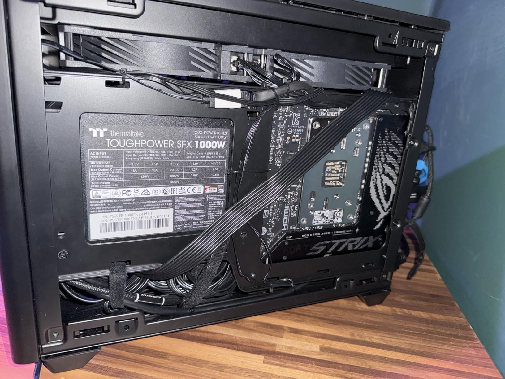 Cooler Master NR200P V2 Mini-ITX PC Case Ready, Top-Mount 280mm AIO, 357mm Vertical GPU Mount, Designed Ready Nvidia RTX 5090 | AMD RX 9070 XT, SFX PSU – Ready to Install, Tempered Glass, DIY - Customer Photo 2