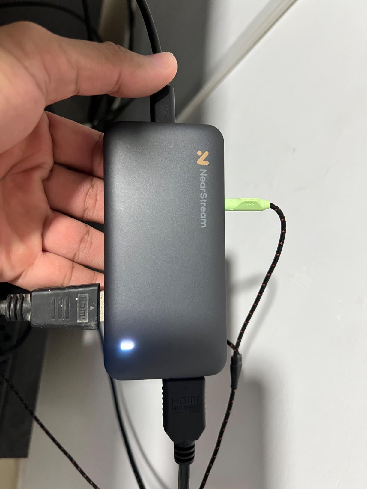 NearStream 4K HDMI Capture Card, USB 3.0 Video Capture Card for Streaming, Recording in 1080P 60FPS with Ultra-Low Latency, Compatible with PS4/PS5/Switch in OBS, YouTube, Works with PC/Mac (CCD10) - Customer Photo 2