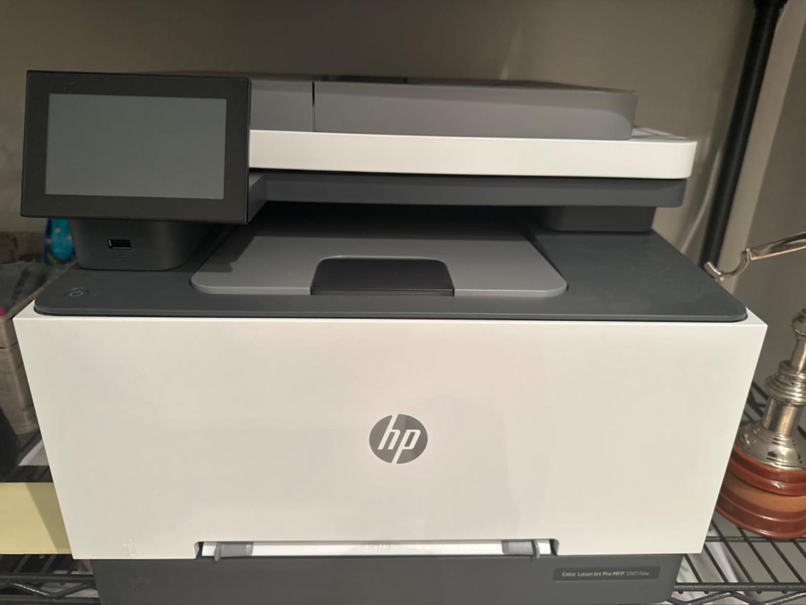 HP Color Laserjet Pro MFP 3301fdw Wireless All-in-One Color Laser Printer, Office Printer, Scanner, Copier, Fax, ADF, Duplex, Best-for-Office (499Q5F) - Customer Photo 2