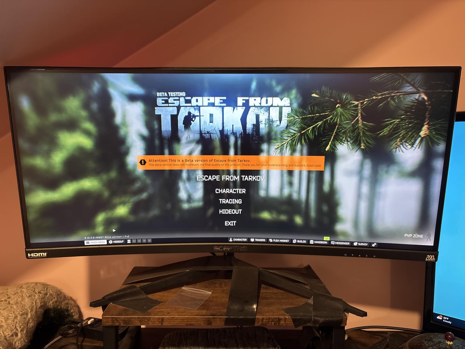 Sceptre 30-inch IPS Monitor 21:9 DisplayPort x2 up to 210Hz 1ms Ultra Wide/Slim Build-in Speakers, Machine Black 2024 (E305B-FU200T) - Customer Photo 1