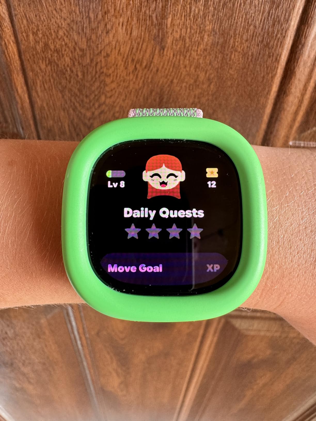 Fitbit Google Ace LTE - Kids Smartwatch with Call, Message, GPS, and Activity-Based Games, Ace Pass Data Plan Required - Spicy - Moovin - Customer Photo 4
