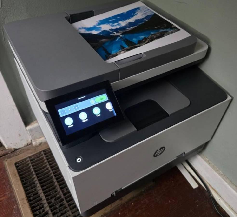 HP Color Laserjet Pro MFP 3301sdw Wireless All-in-One Color Laser Printer, Office Printer, Scanner, Copier, ADF, Duplex, Best for Office (499Q3F) - Customer Photo 1
