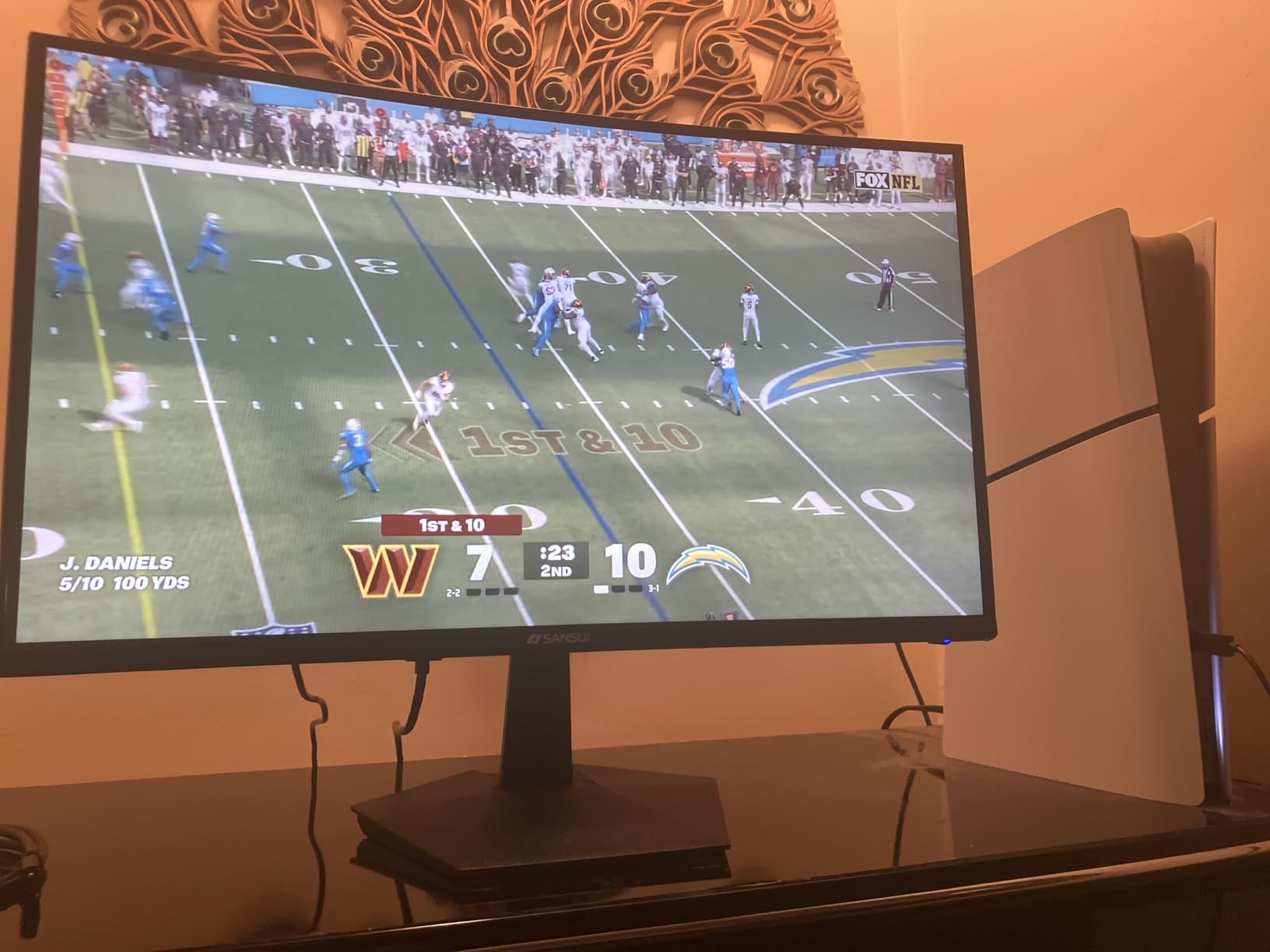 SANSUI 27 Inch WQHD 2560 x 1440 IPS Gaming Monitor, 200Hz 180Hz 1ms Computer Monitor, DP 1.2 x2 | HDMI 2.0 x2 | VESA Mount, 120% sRGB HDR Eye Care Metal Stand (DP Cable Included) - Customer Photo 3