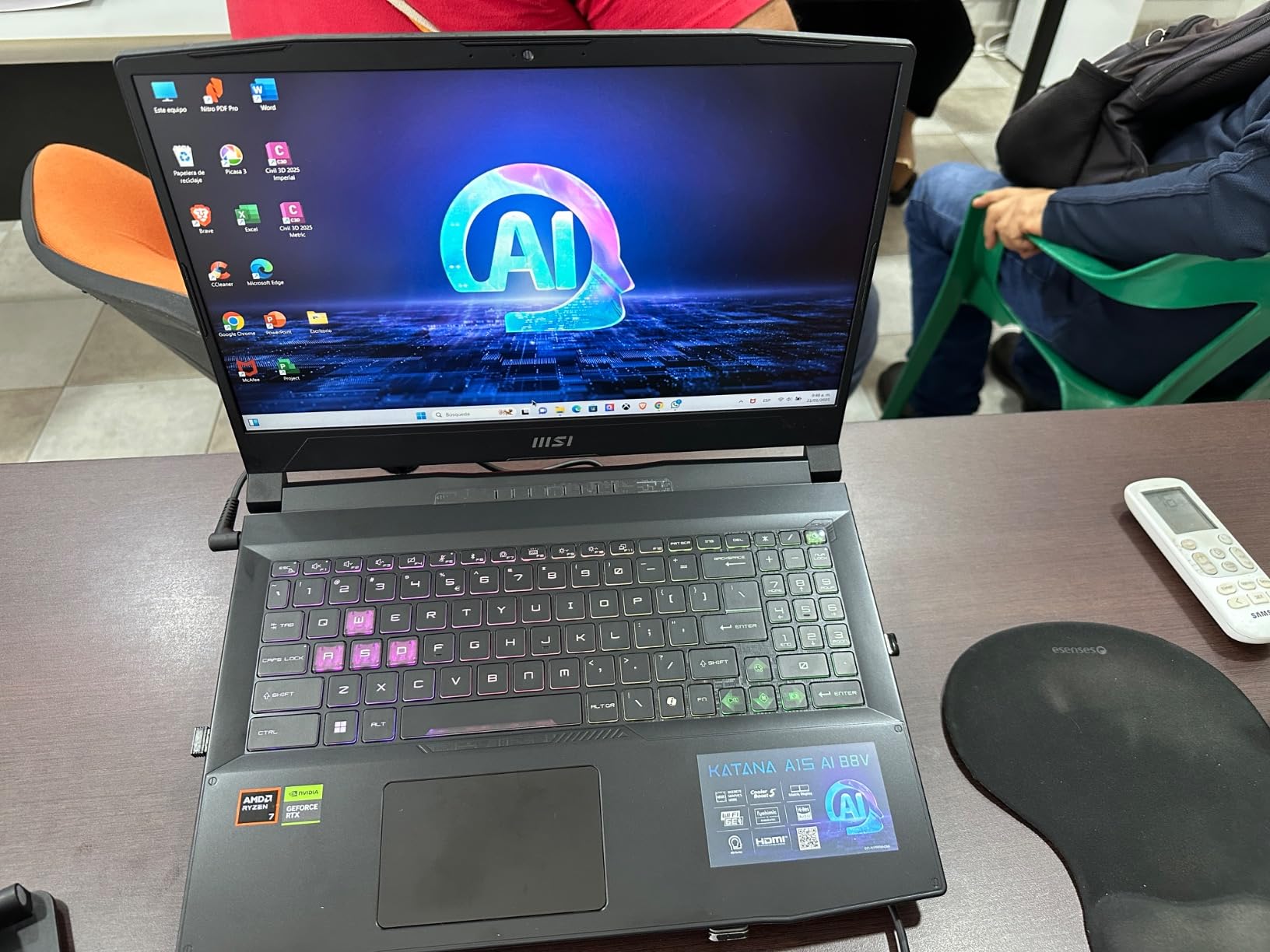 MSI Katana A15 AI 15.6