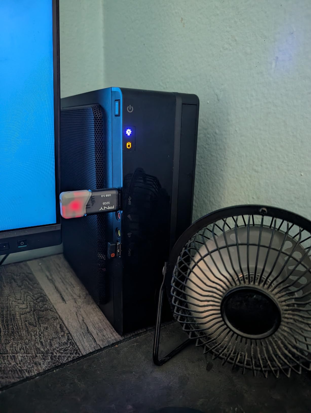 ID-COOLING IS-40-XT Black - 47mm Height Low Profile CPU Cooler, 4 Direct-Contact Heat Pipes Air Cooler for HTPCs, ITX, and Small Form Factor Builds, 92×92×15mm Slim Fan, Support Intel & AMD Socket - Customer Photo 3