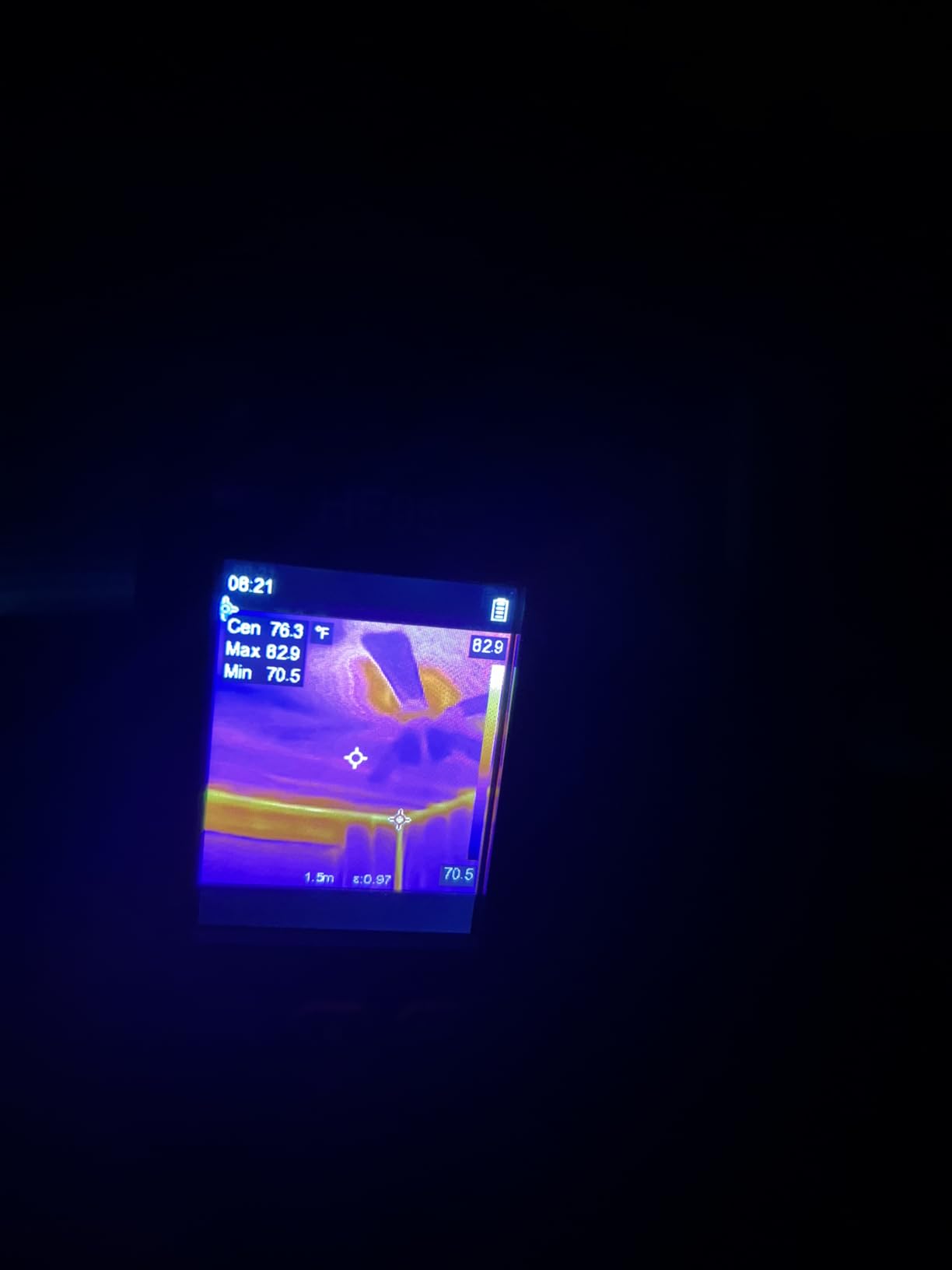 HF96V Thermal Camera with Visual Camera, 240 * 240 Super Resolution, Intelligent Scene Detection, Thermal Imaging Camera with Laser Pointer, 25 Hz, 50° FOV, -4°F to 1022°F, IP54 Infrared Camera - Customer Photo 2