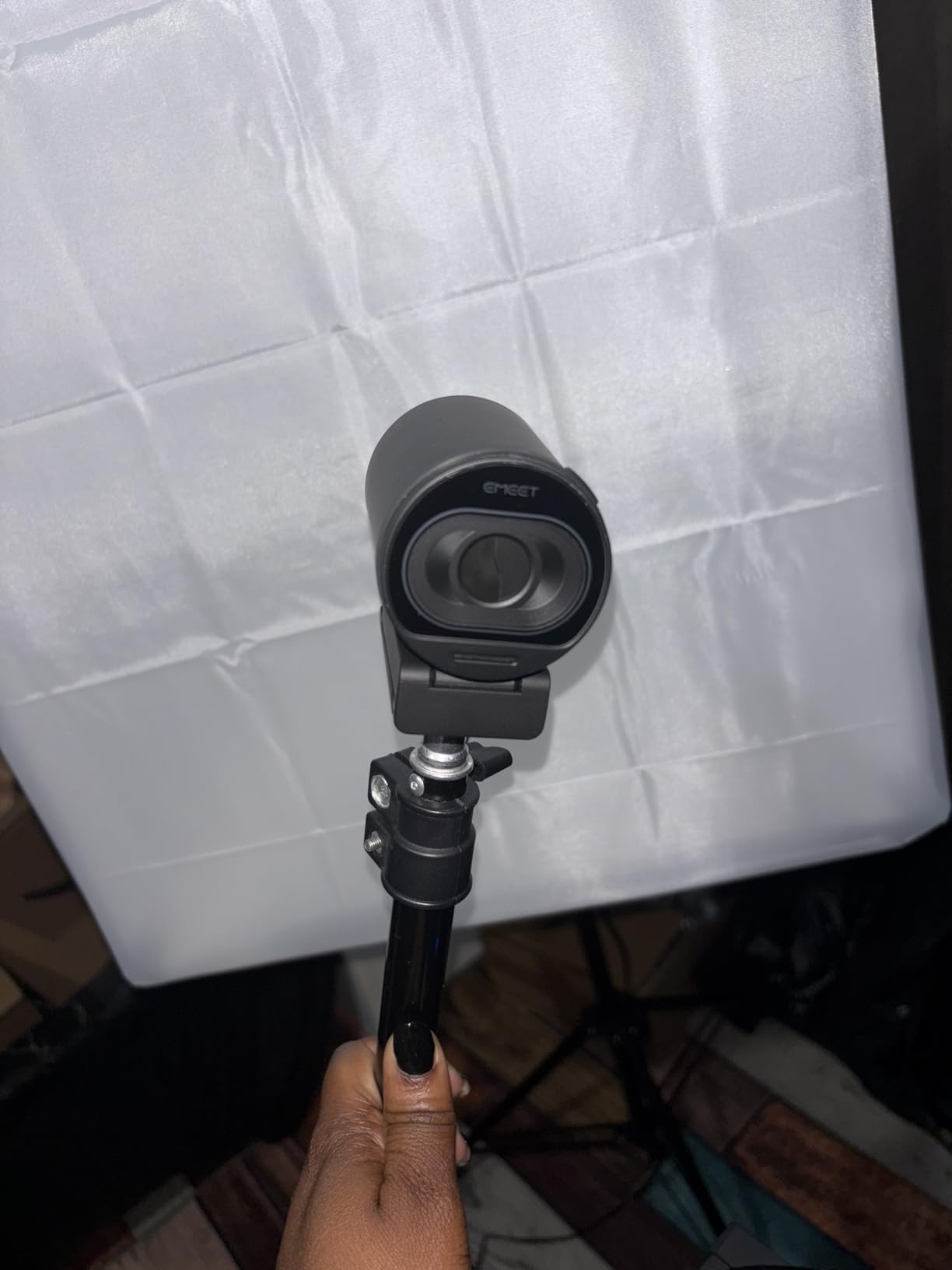 EMEET S600 4K Webcam for Streaming - Sony 1/2.5'' Sensor, PDAF Autofocus, 1080P@60FPS, 2 Noise Reduction Mics, Built-in Privacy Cover, 73° FOV, Streaming Camera for Live Commerce/Gaming/Beauty - Customer Photo 3