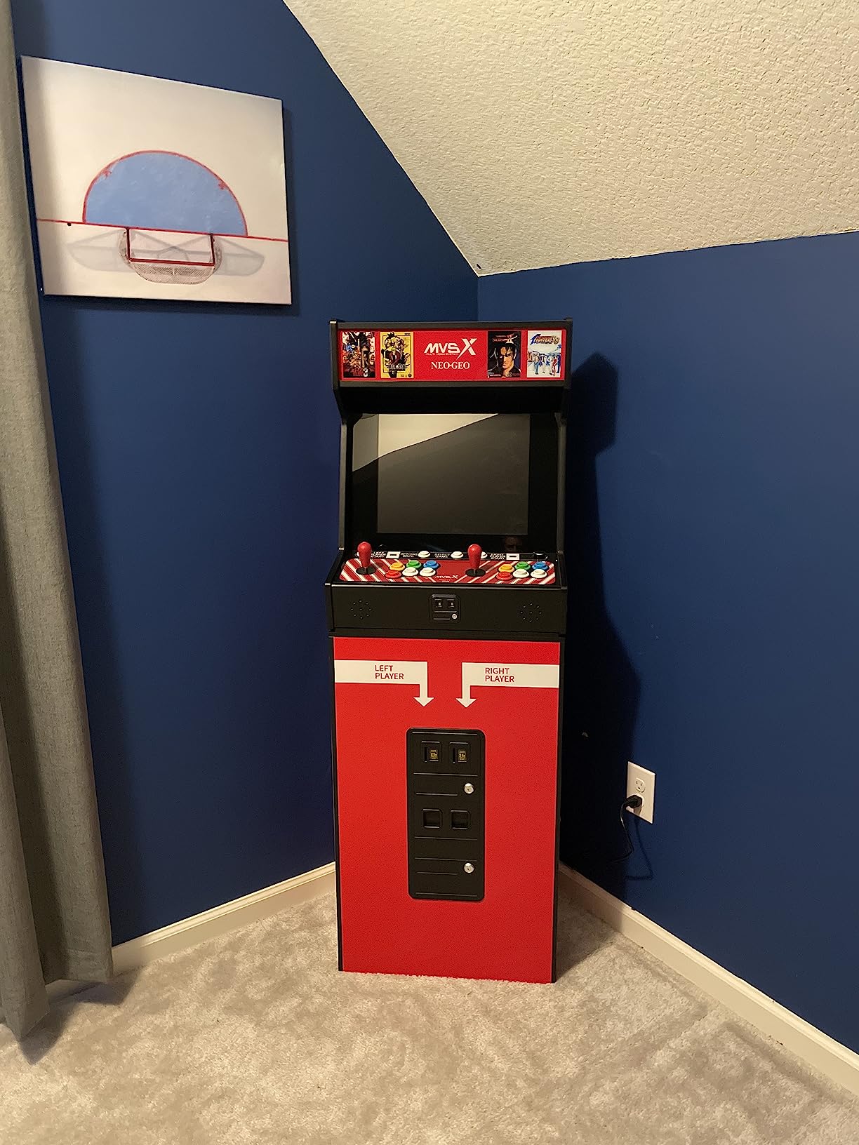 UNICO MVSX Home Arcade with Base & Riser, Pre-Loaded 50 SNK Genuine Retro Games - Customer Photo 2
