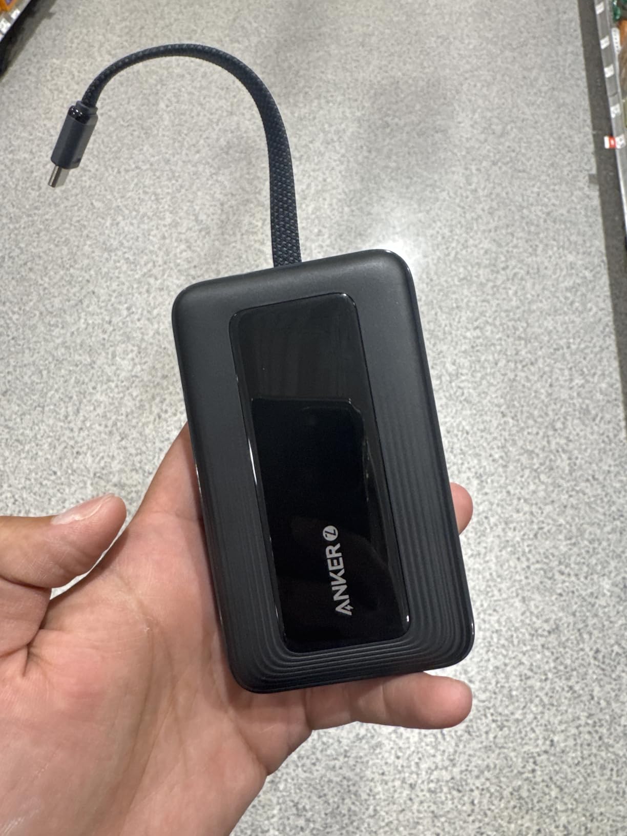 Anker Portable Charger, 10,000mAh 30W Power Bank, USB-C in and Out Fast Charging Battery Pack, Travel Essential Phone Power Bank, for iPhone 16/15, iPad, MacBook, Galaxy, Google, and More - Customer Photo 3