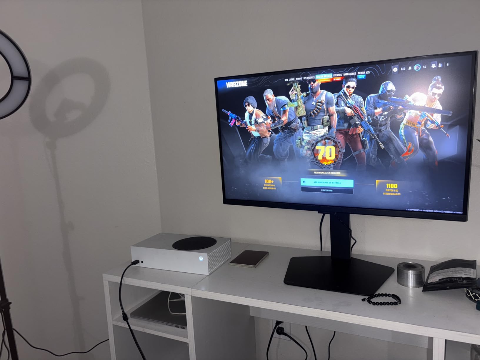SAMSUNG 32-Inch Odyssey G50D Series QHD Fast IPS G-Sync Compatible Gaming Monitor, 1ms, VESA DisplayHDR 400, 180Hz, AMD FreeSync, Adjustable Stand, Eye Saver Mode, LS32DG502ENXZA, 2024 - Customer Photo 1