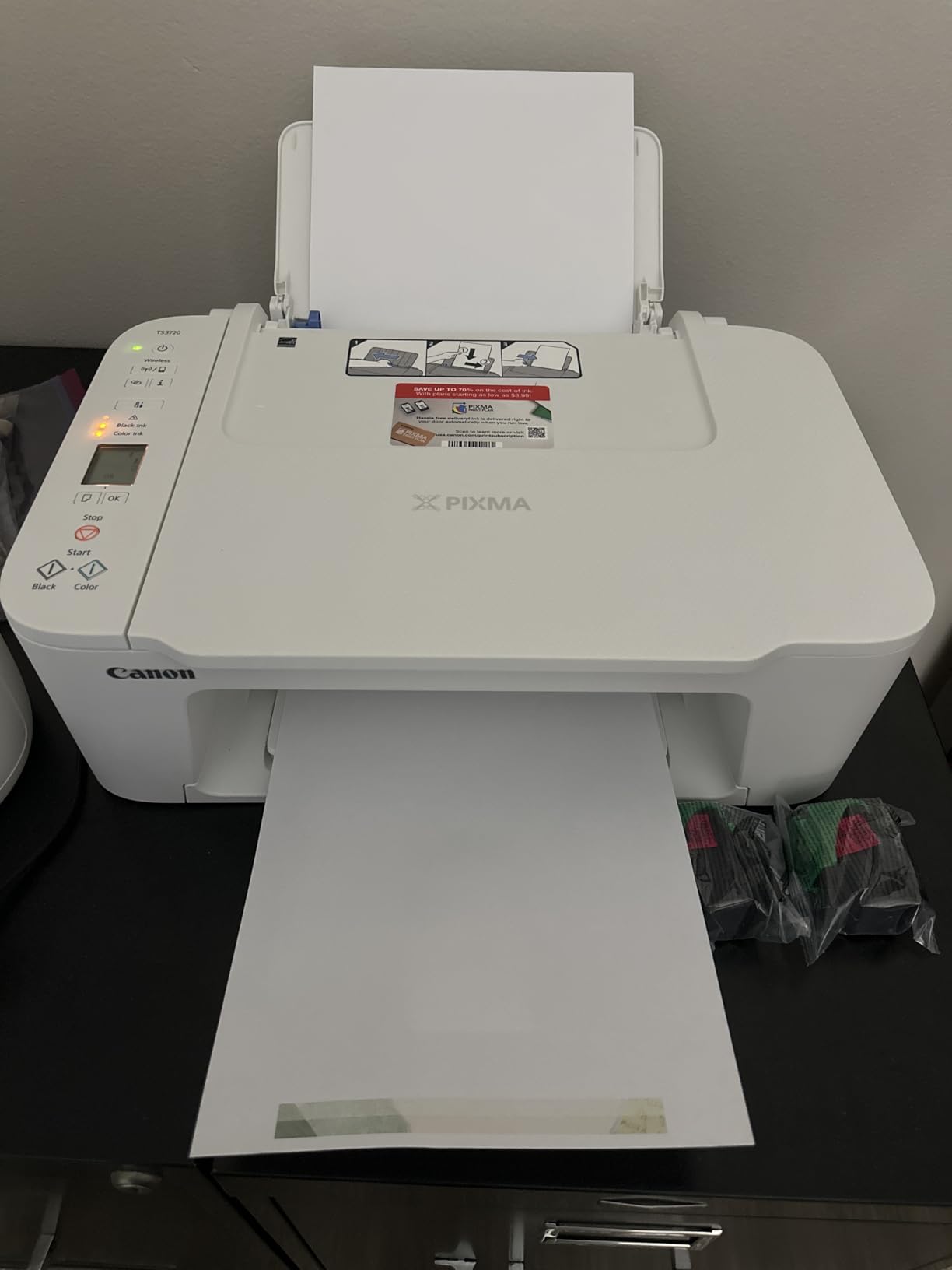 Canon PIXMA TS3720 Wireless All-in-One Printer (6671C022) - Customer Photo 3