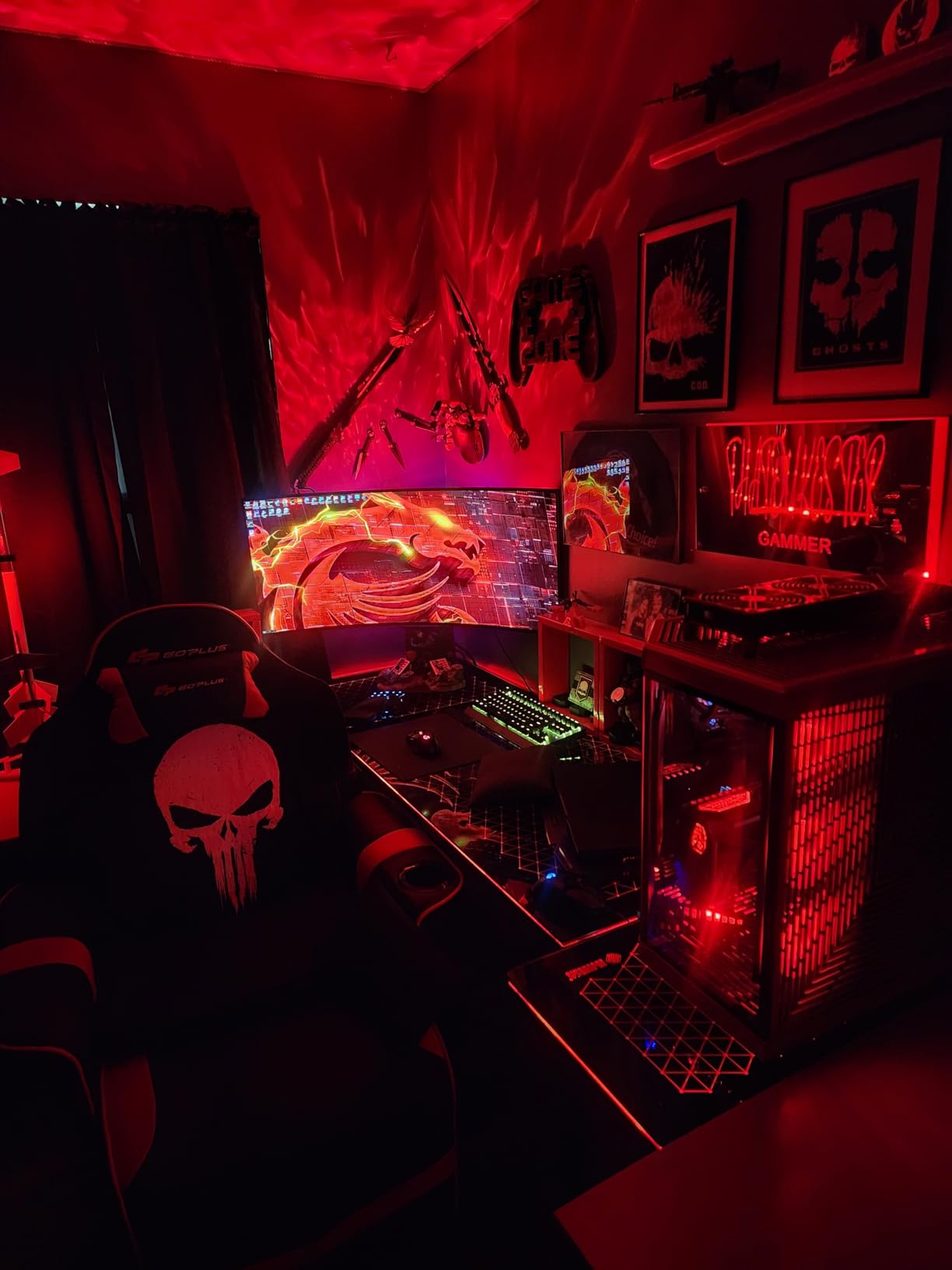 NZXT F360 RGB Core - 360mm Single-Frame Fan Unit with 3 x 120mm RGB Fans - Speed & Lighting Control - High Static Pressure & Airflow - Fluid Dynamic Bearings - 8 aRGB LEDs Per Fan - Black customer photo 1