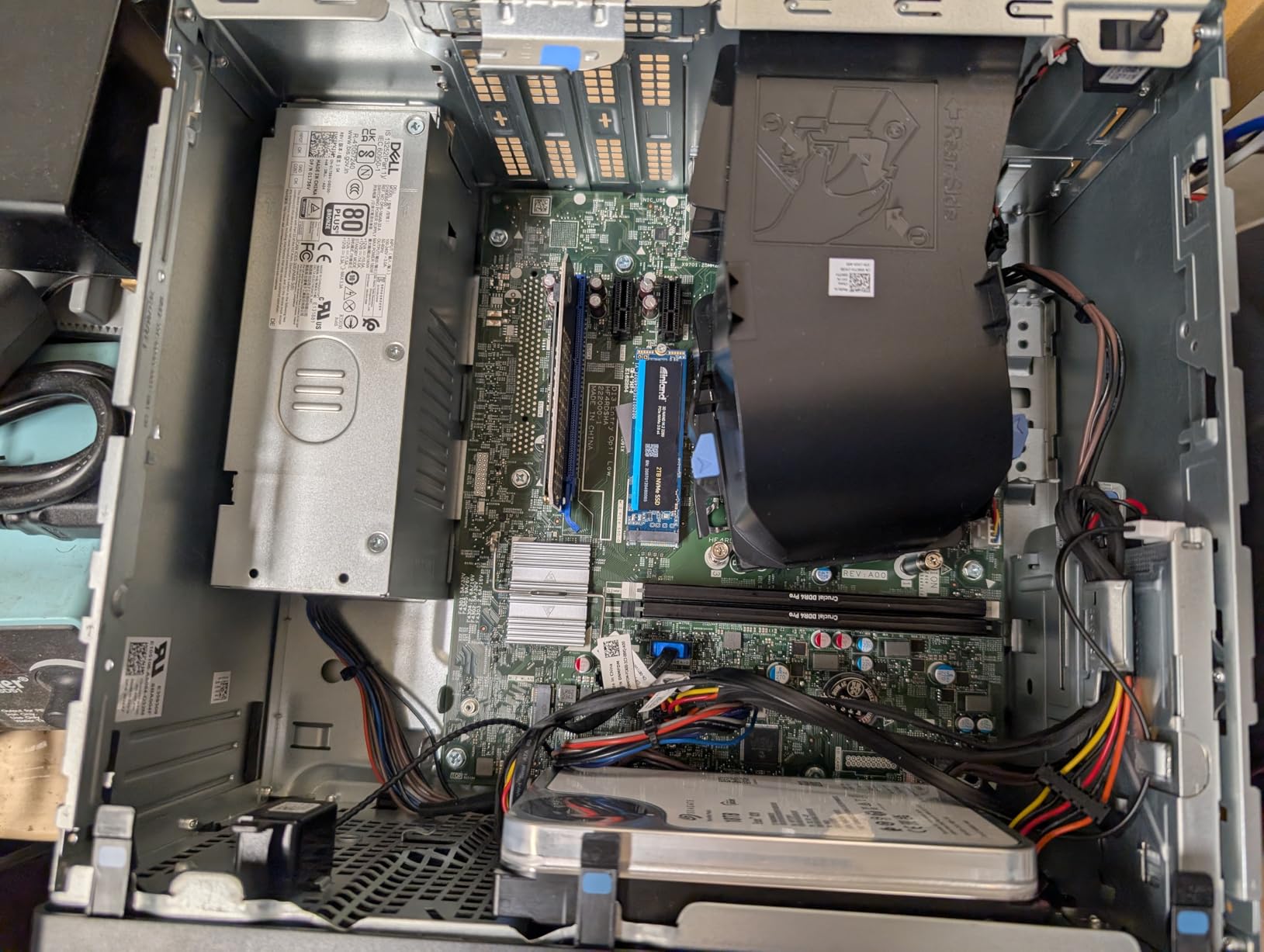 Dell OptiPlex 7020 Desktop Computer, 7000 Tower Dekstop PC, Intel Hexa-Core i5-12500 (Beat i7-11700), 32GB DDR5 RAM, 1TB PCIe SSD, DVDRW, USB WiFi Adapter, RJ-45, HDMI, DisplayPort, Windows 11 Pro - Customer Photo 1