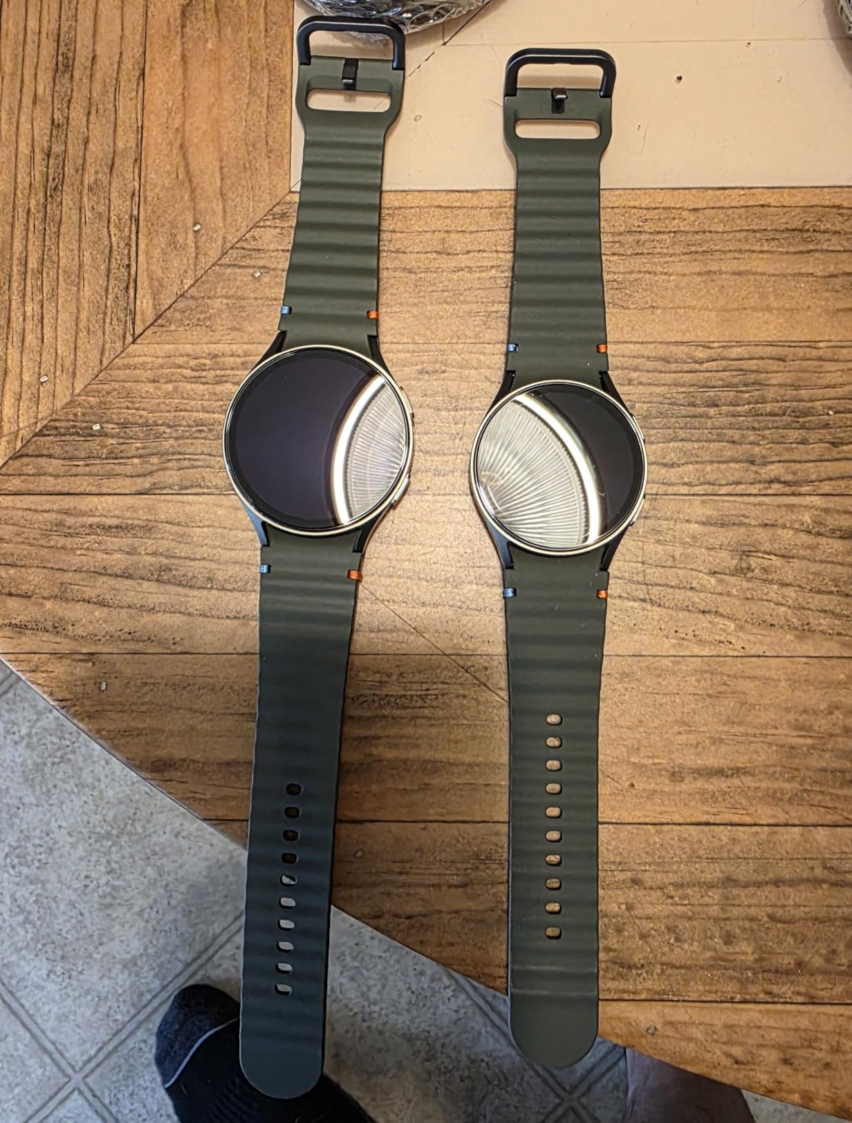 SAMSUNG Galaxy Watch 7 40mm Bluetooth AI Smartwatch w/Energy Score, Wellness Tips, Heart Rate Tracking, Sleep Monitor, Fitness Tracker, 2024, Cream [US Version, 1Yr Manufacturer Warranty] - Customer Photo 3