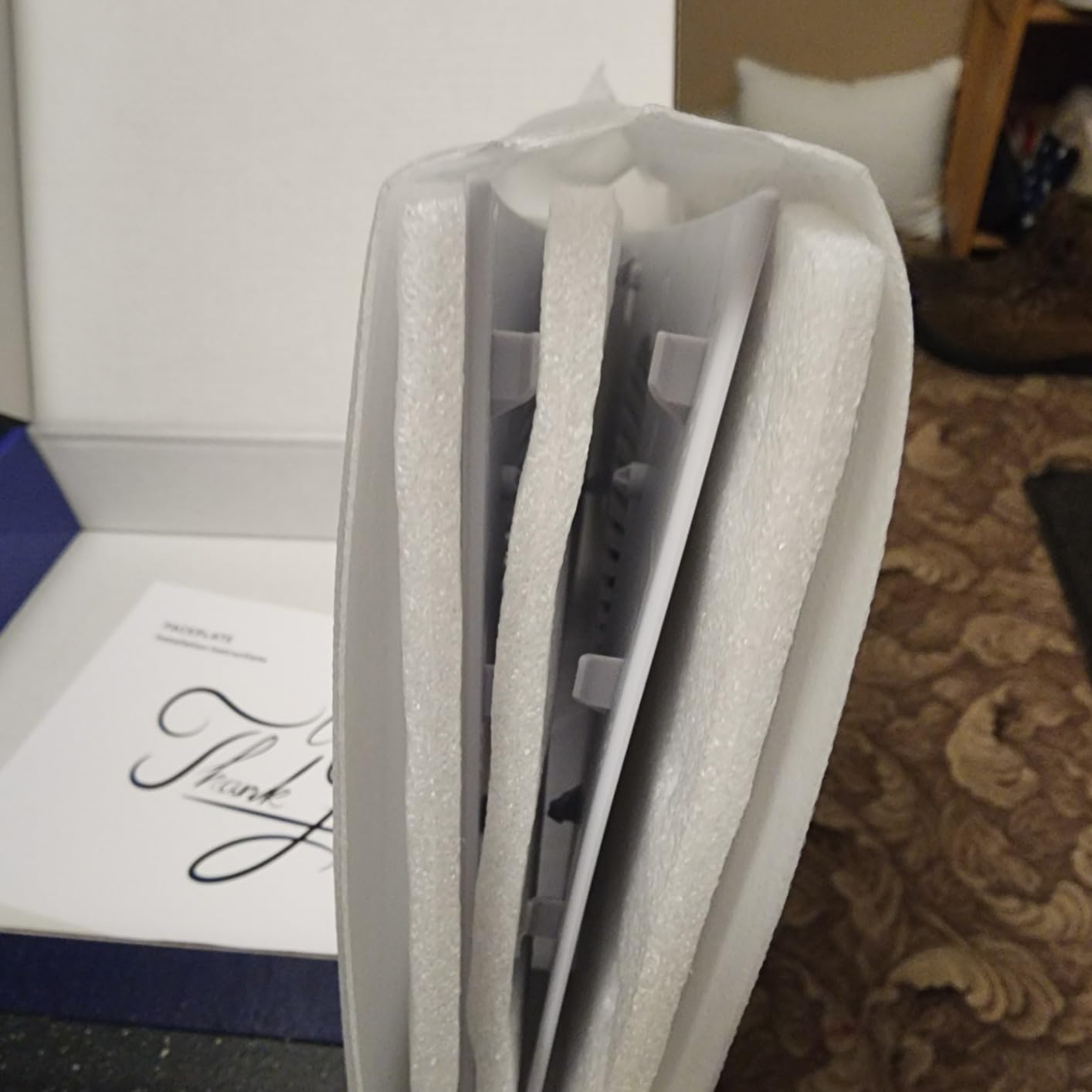 Faceplate Cover Plates for PS5 Slim Console, Left and Right Upper Cover Plates with Cooling Vents Replacement Side Shell ABS Hard Shockproof for PS5 Slim Disc/Digital Edition - Customer Photo 1