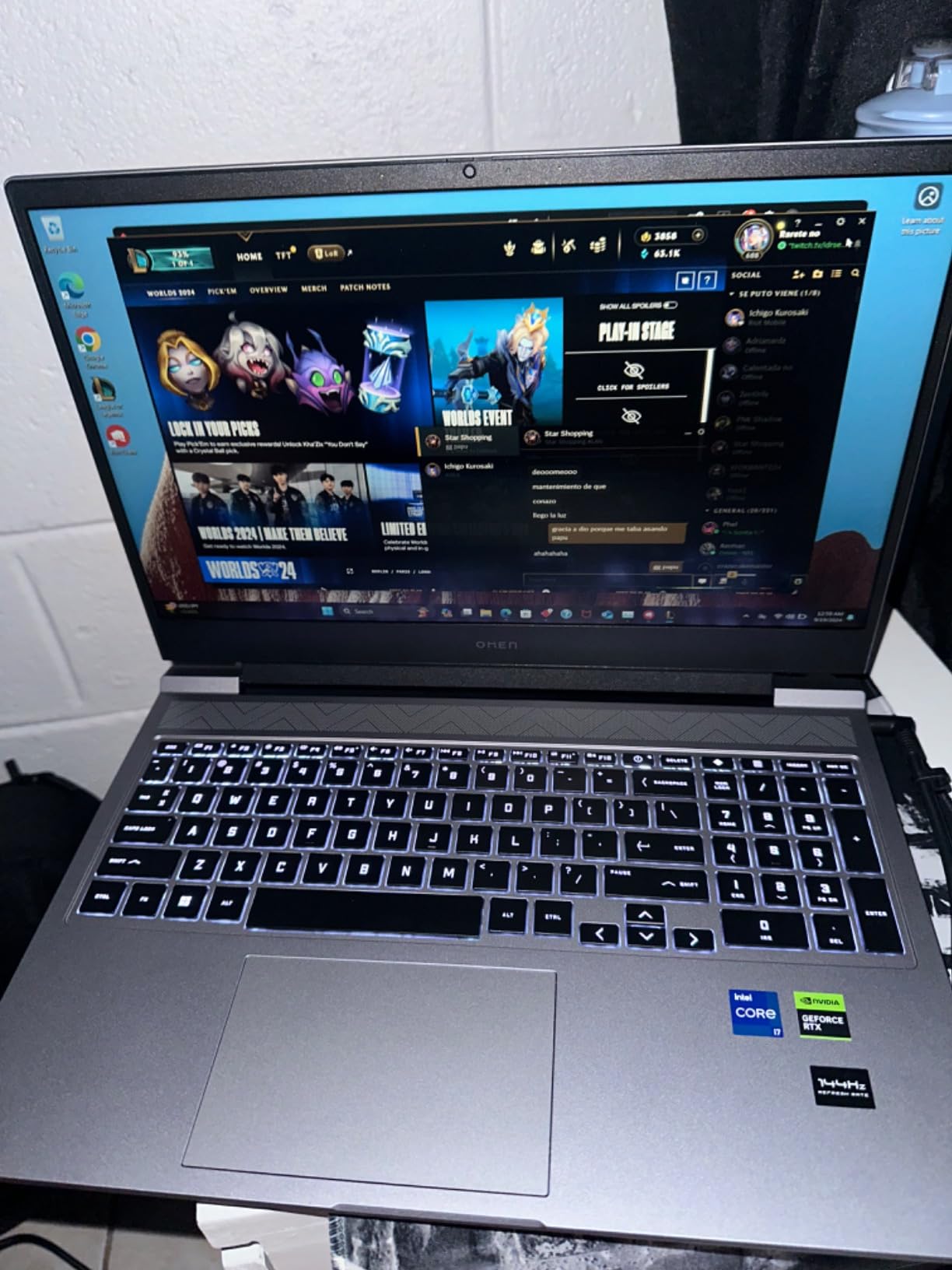 HP OMEN 16 inch Laptop, FHD 144Hz Display, Intel Core i7-14700HX, 16 GB RAM, 512 GB SSD, NVIDIA GeForce RTX 4060 GPU (8 GB Dedicated), Windows 11 Home, 16-ae0009nr (2024) - Customer Photo 1