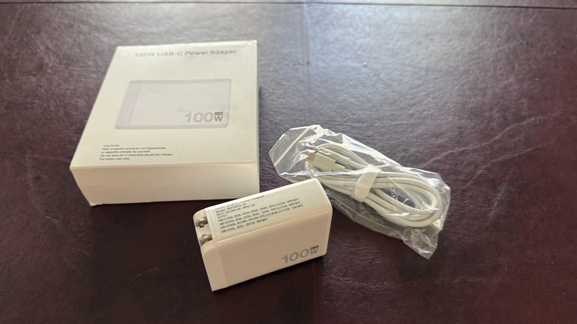 100W USB C Charger GaN 4 Port Type C Charging Station Hub Block Wall Charger Power Strip Adapter Plu Compatible with MacBook Pro/Air iPad iPhone16/15/14/13 Pro Max Dell XPS Pixel Note Galaxy - Customer Photo 5