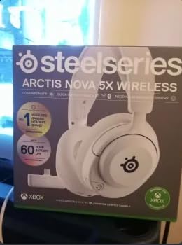 SteelSeries Arctis Nova 5X Wireless Multi-System Gaming Headset — Neodymium Magnetic Drivers — 100+ Audio Presets — 60 HR Battery — 2.4GHz or BT — ClearCast Gen2.X Mic — Xbox, PC, PS, Switch, Mobile - Customer Photo 3