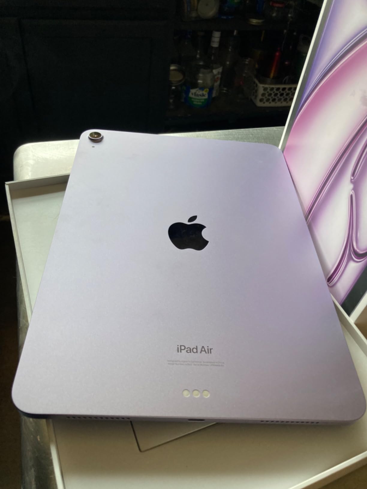 Apple iPad Air 11-inch (M2): Built for Apple Intelligence, Liquid Retina Display, 128GB, 12MP Front/Back Camera, Wi-Fi 6E, Touch ID, All-Day Battery Life — Blue - Customer Photo 4