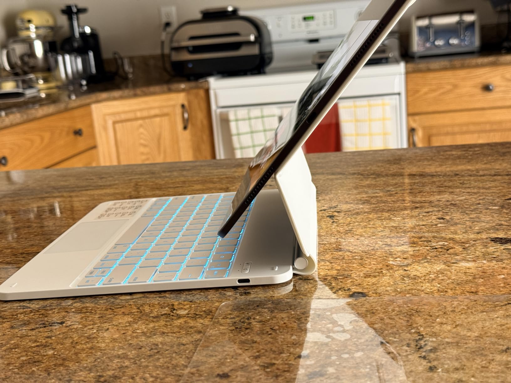 iPad Pro 13-Inch (M4): Built for Apple Intelligence, Ultra Retina XDR Display, 256GB, 12MP Front/Back Camera, LiDAR Scanner, Wi-Fi 6E, Face ID, All-Day Battery Life - Space Black customer photo 1