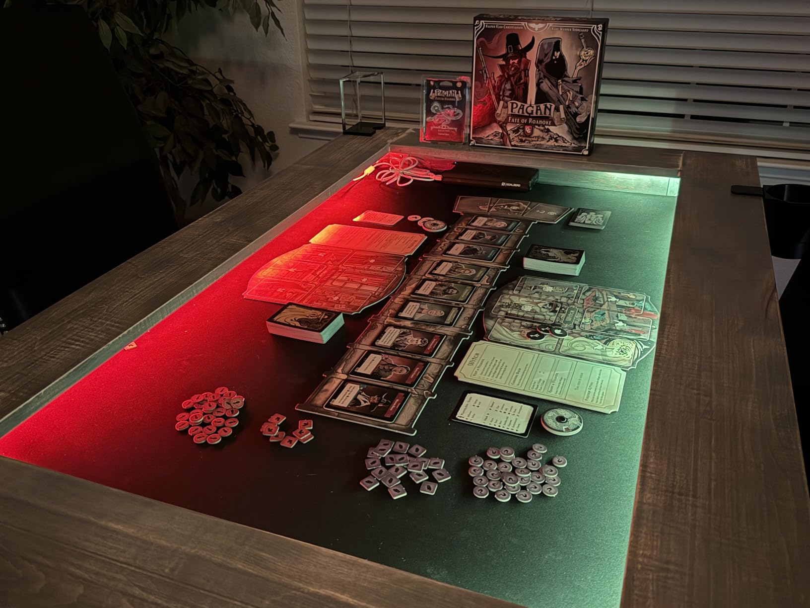 Capstone Games Pagan: Fate of Roanoke - Dueling Witch & Hunter Asymmetrical Deduction Card Game Filled with Intrigue & Mystery, 2 Players, 60 Mins - Customer Photo 1