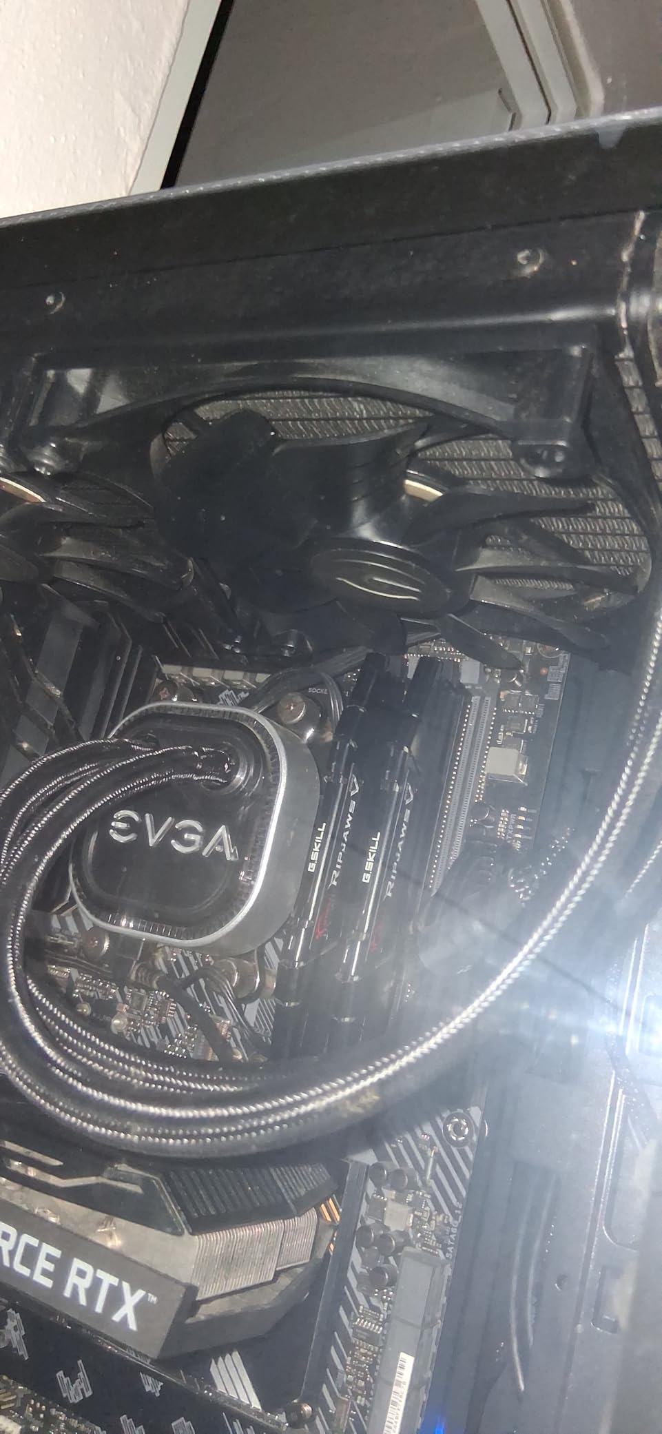 DARKROCK EC2 Black ATX Mid Tower PC Case, Type-C Ready, Supports 50 Series Graphics Cards, Tempered Glass Side Panel, up to 8 x 120mm Cooling Fans & 1 x 360mm Radiator, 1 x Pre-Installed Fan - Customer Photo 1