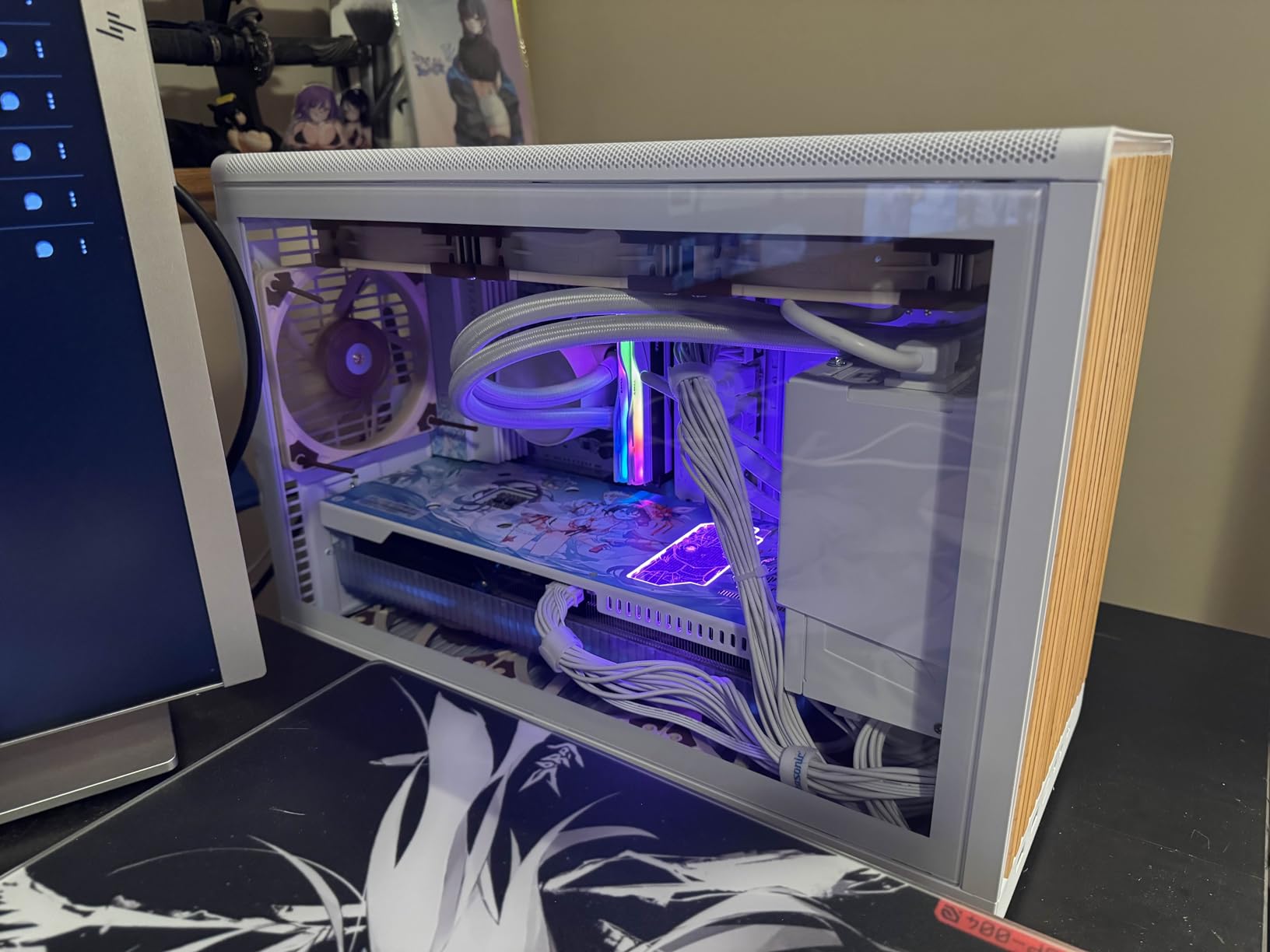 Lian Li A3-mATX Computer Case-26.3L Micro Form Factor-Black-A3X.US | No Fans Included, Supports 360mm AIO Modularity Design, Supports M-ATX and ITX Motherboard, DAN Collaboration customer photo 2