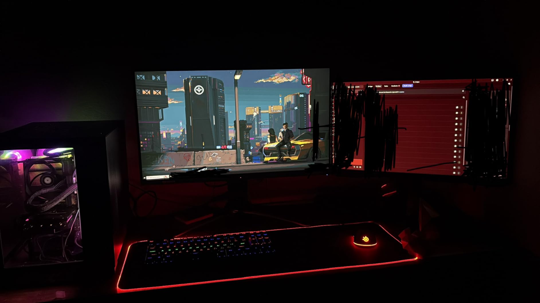 Samsung 27-Inch Odyssey G3 (G30D) Series FHD Gaming Monitor, 1ms, 180Hz, AMD FreeSync, Adjustable Stand, Black Equalizer, Virtual Aim Point, Eye Saver Mode, Flicker-Free, LS27DG302ENXZA - Customer Photo 4