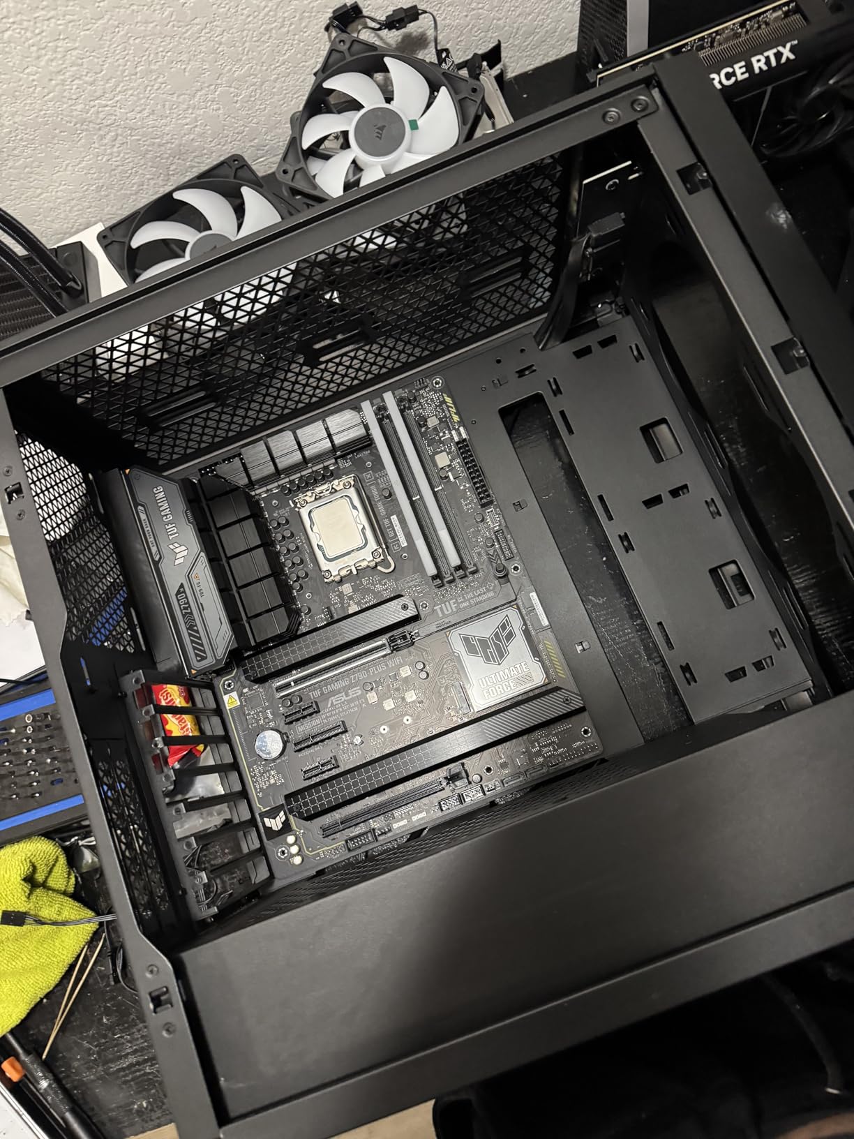 ASUS TUF Gaming Z890-PRO WiFi Z890 LGA 1851 ATX Motherboard, Intel® Core™ Ultra Series 2 Ready, Advanced AI PC-Ready, 16+1+2+1 Stages, DDR5, PCIe® 5.0, Thunderbolt 4 Type-C, 4X M.2, Wi-Fi 7, 2.5Gb - Customer Photo 1