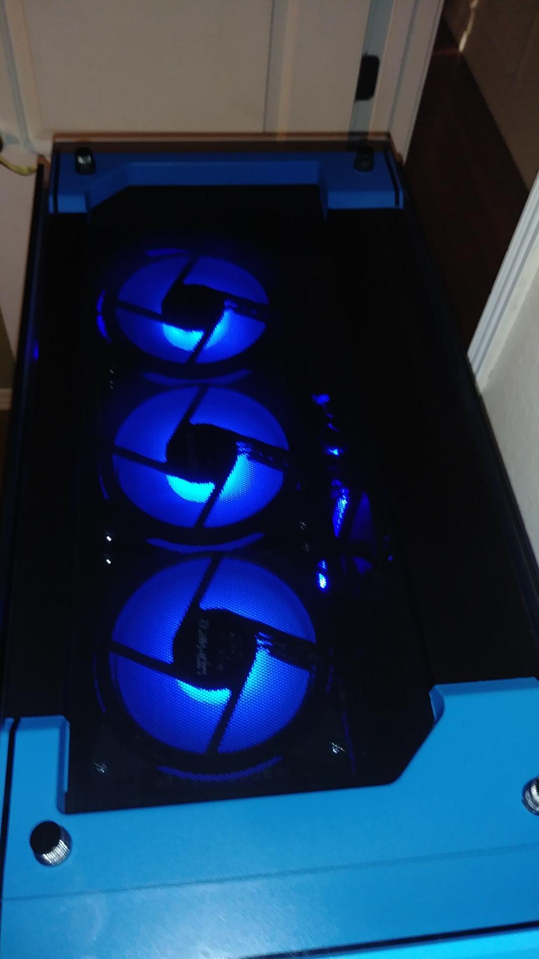 Thermaltake View 170 TG ARGB Black Micro-ATX Case; 3x120mm ARGB Fans Included; Supports Up to 280mm Radiator; Front & Side Dual Tempered Glass Panel; CA-1Z4-00M1WN-00; 3 Year Warranty - Customer Photo 1