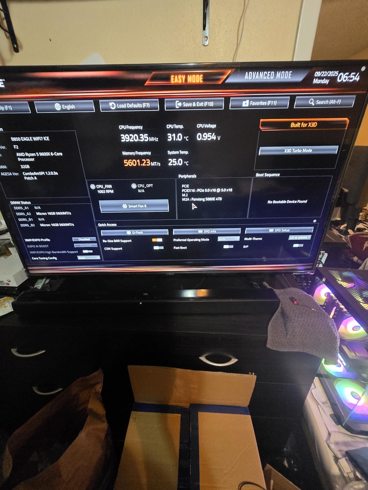 AMD Ryzen™ 5 9600X 6-Core, 12-Thread Unlocked Desktop Processor - Customer Photo 4