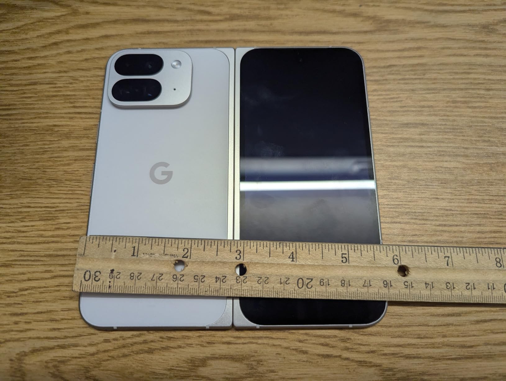 Google Pixel 9 Pro Fold - Unlocked Android Smartphone with Gemini - Advanced Triple Rear Camera System - Foldable Display - Hands-Free Video - Obsidian - 256 GB - Customer Photo 2