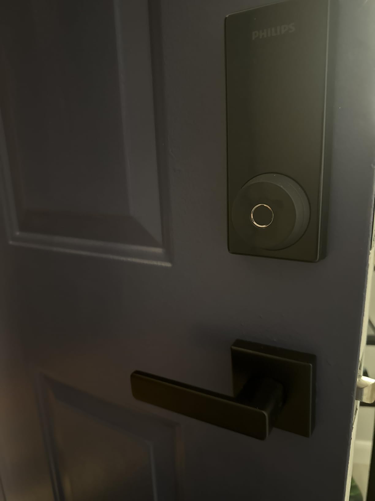 Philips Smart Lock with Handles, Keyless Entry Door Lock Set, Smart Door Lock with 2 Level Handles, Digital Keypad Deadbolt for Front Door, App Fingerprint PIN Code Unlocking, Auto Locking - Customer Photo 2