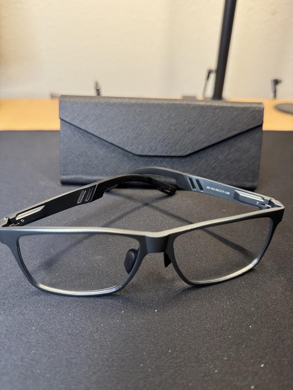 Carbon Blue Light Blocking Glasses Men for Computer, Gaming, Metal Frame Green Light Protection Night Driving Glasses for Man - Customer Photo 3