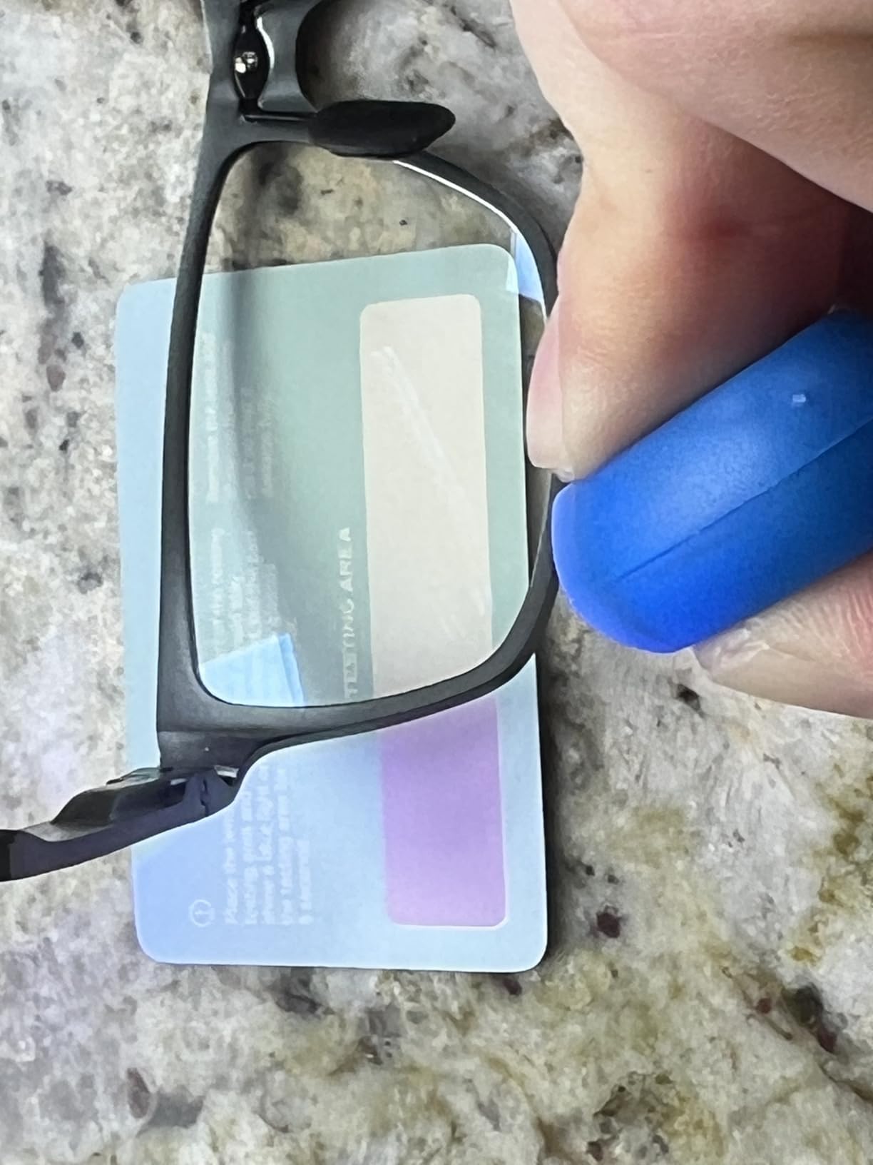 Carbon Blue Light Blocking Glasses Men for Computer, Gaming, Metal Frame Green Light Protection Night Driving Glasses for Man - Customer Photo 4