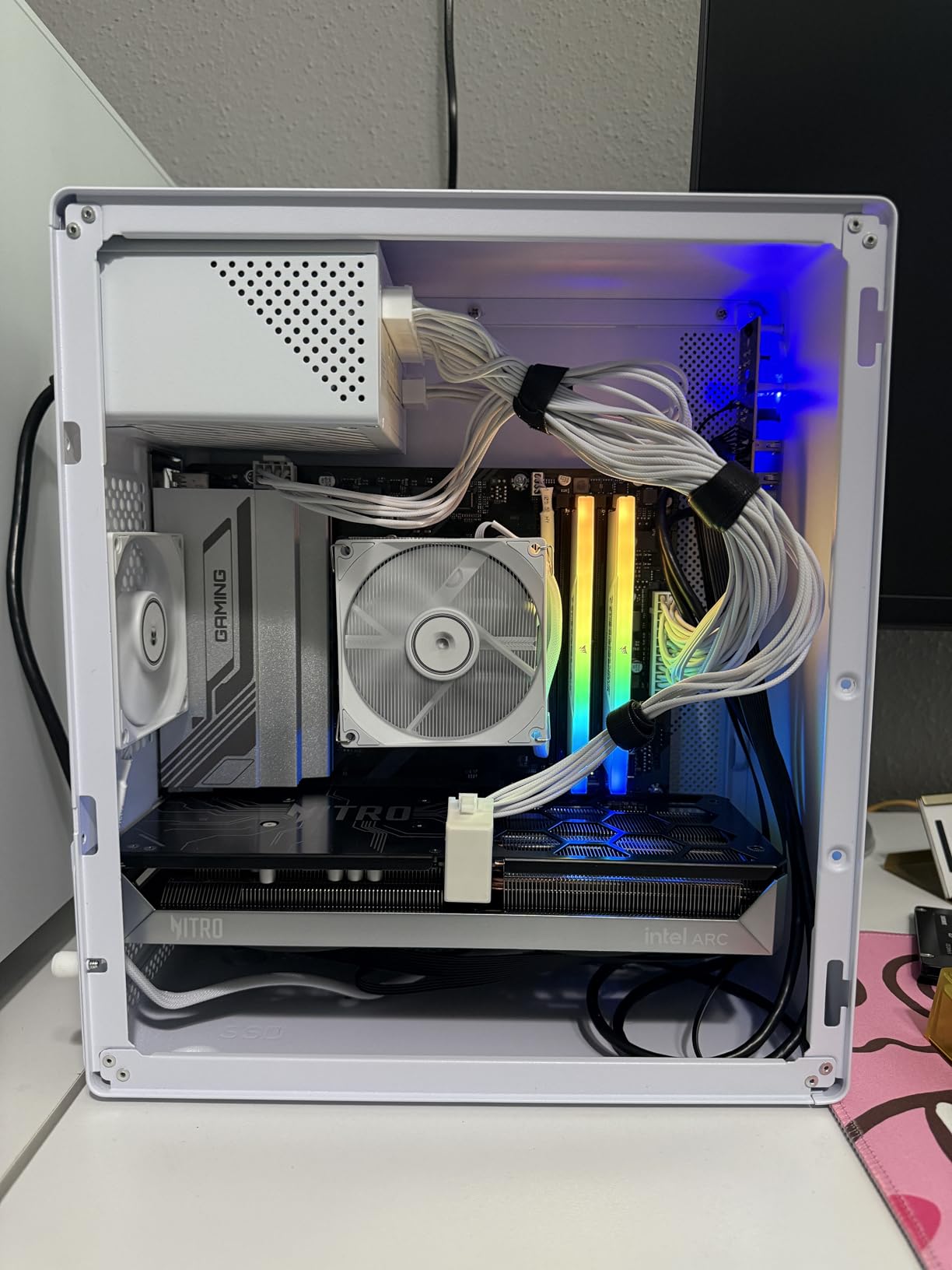 GAMEMAX GS Series SFX Power Supply 650W, Full Modular, 80 Plus Gold PSU (GS-650G WT) - Customer Photo 1