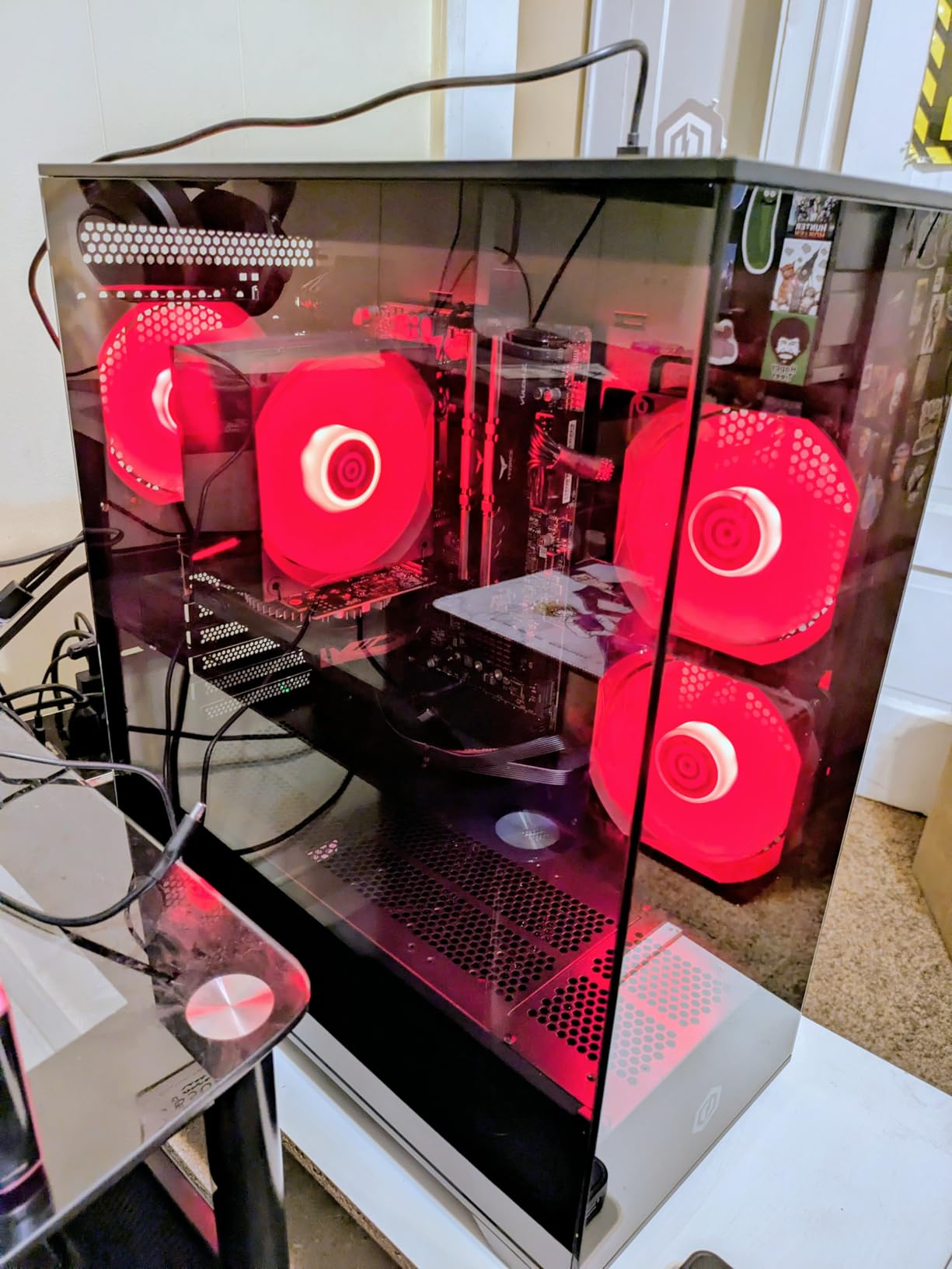 CyberPowerPC Gamer Master Gaming PC, AMD Ryzen 5 5500 3.6GHz, Radeon RX 6400 4GB, 16GB DDR4, 500GB PCIe Gen4 SSD, WiFi Ready & Windows 11 Home (GMA3100A) - Customer Photo 1